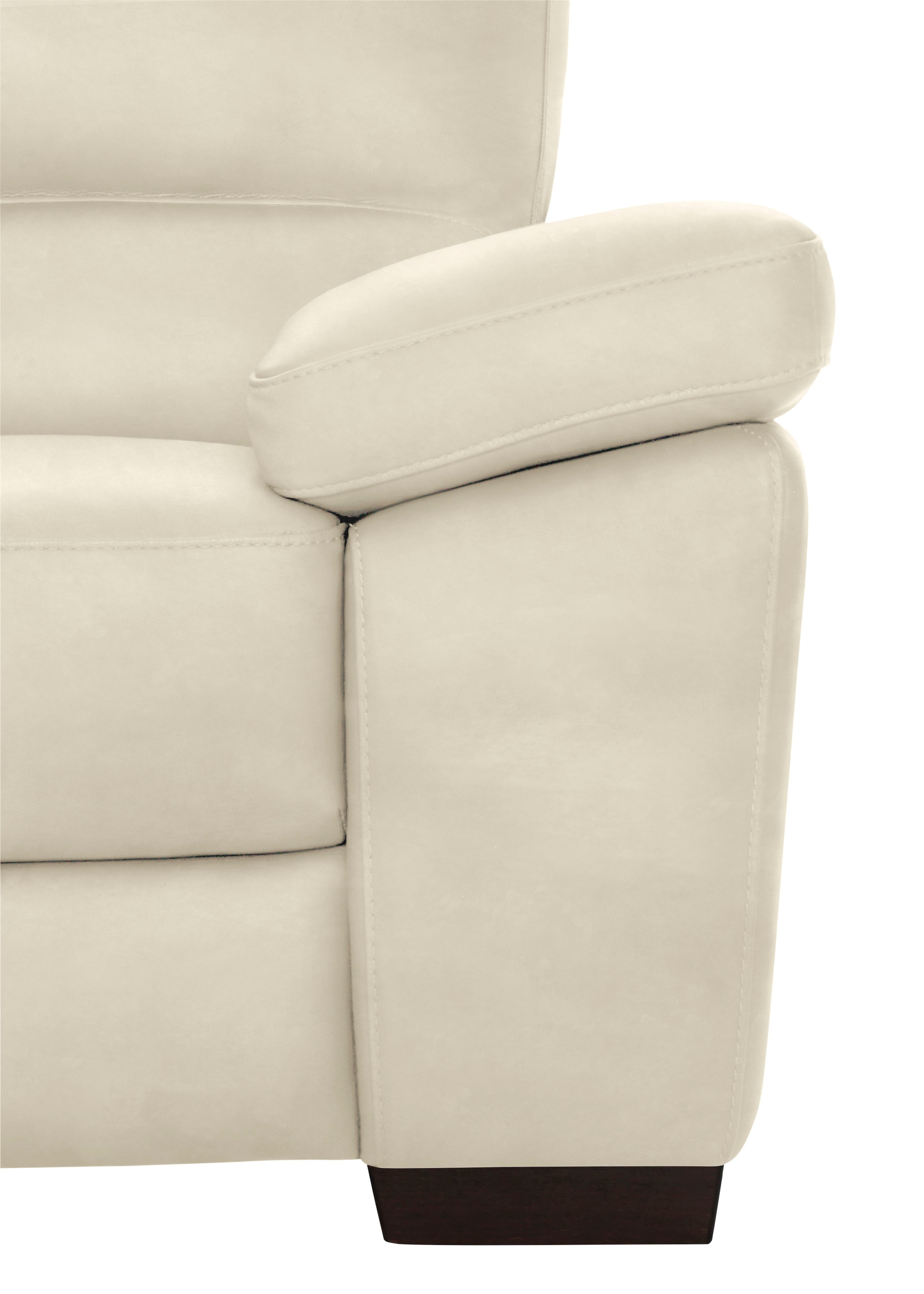 CALIA ITALIA 3-Sitzer »Gaia, Sofa im edlen Design und mit erstklassigem Sitzkomfort«, aus pflegeleichtem Luxus-Microfaser Ginevra Hydro Care