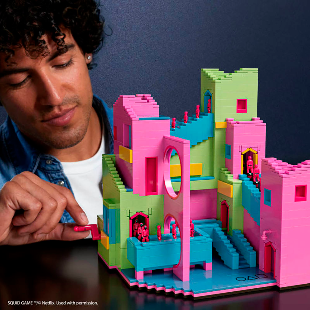 MEGA Konstruktions-Spielset »Showcase Squid Game Set«, (1707 St.)