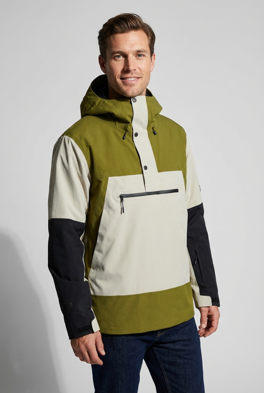 Icepeak Skijacke "ICEPEAK CHARLTON" mit Kapuze mit verschweißten Nähten, wasserdicht, atmungsaktiv, warm gefüttert