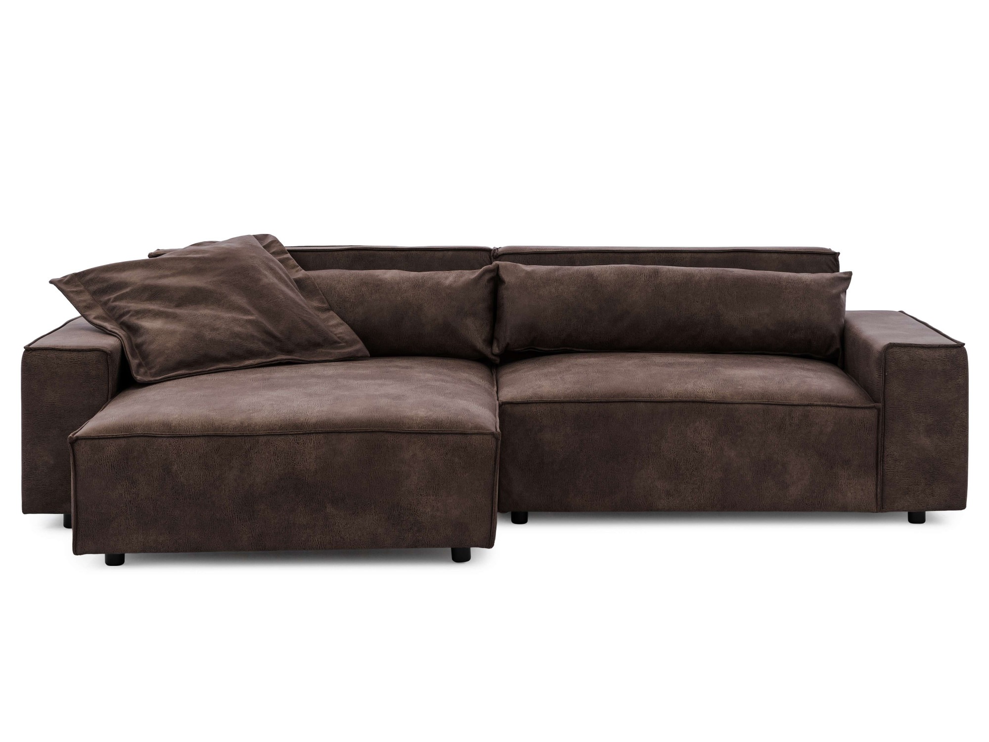 OTTO home Ecksofa "KINLEE Design-Sofa mit Recamiere rechts/links, Maße B/T/ günstig online kaufen