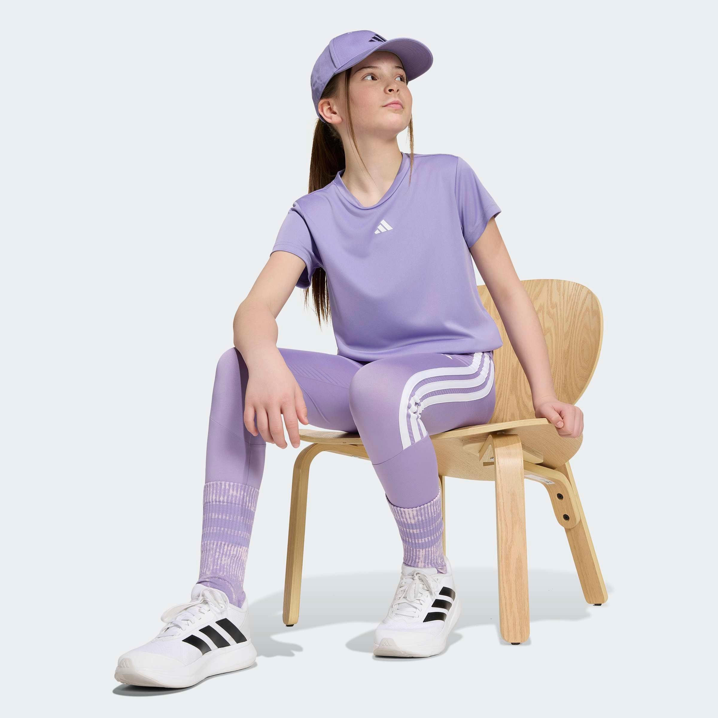 adidas Sportswear Trainingstights »TRAIN ESSENTIALS 3-STREIFEN KIDS LEGGINGS«  für Kinder, mit climacool® Technologie, aus Polyester
