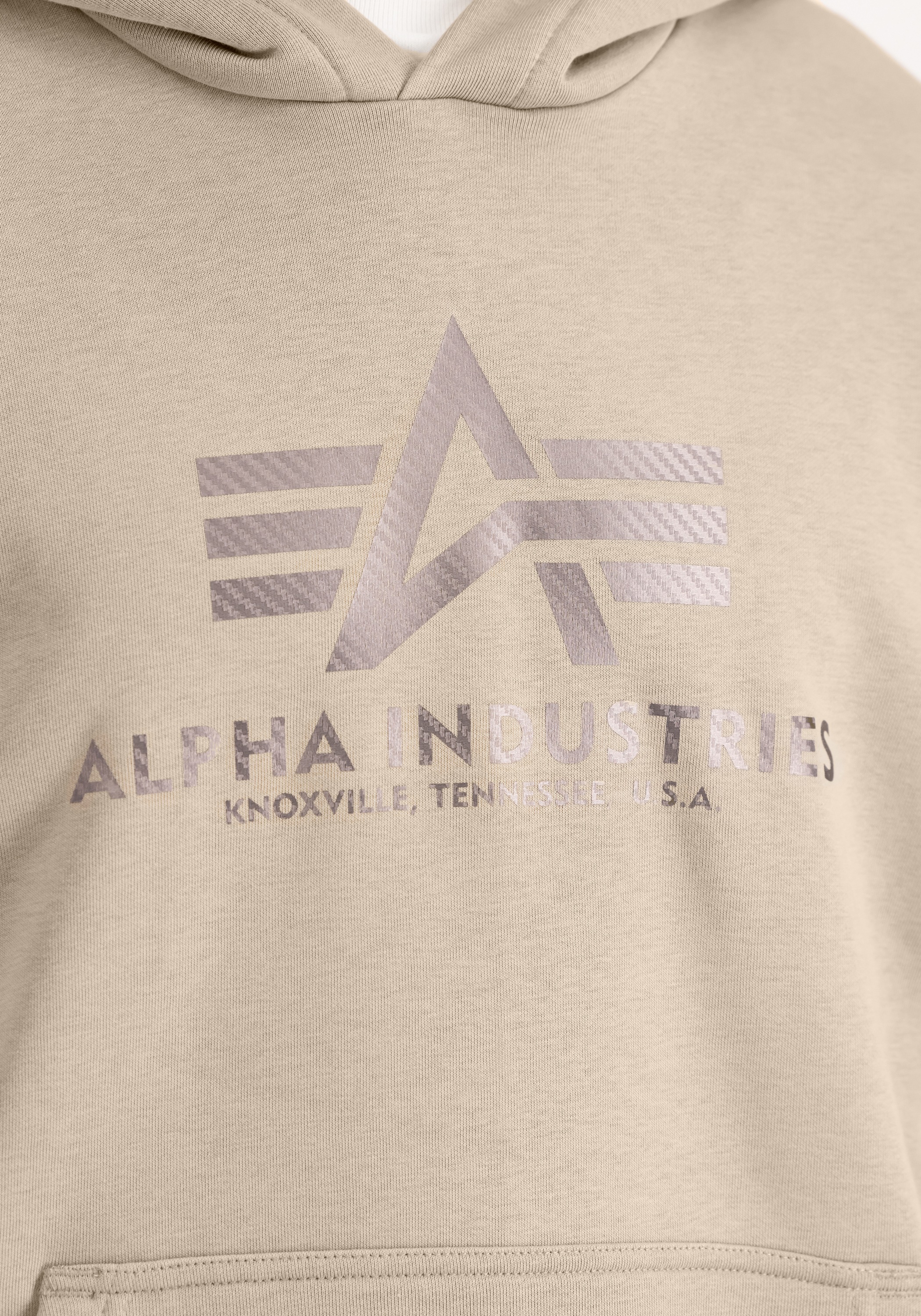 Alpha Industries Hoodie »Alpha Industries Men - Hoodies Basic Hoodie Carbon«