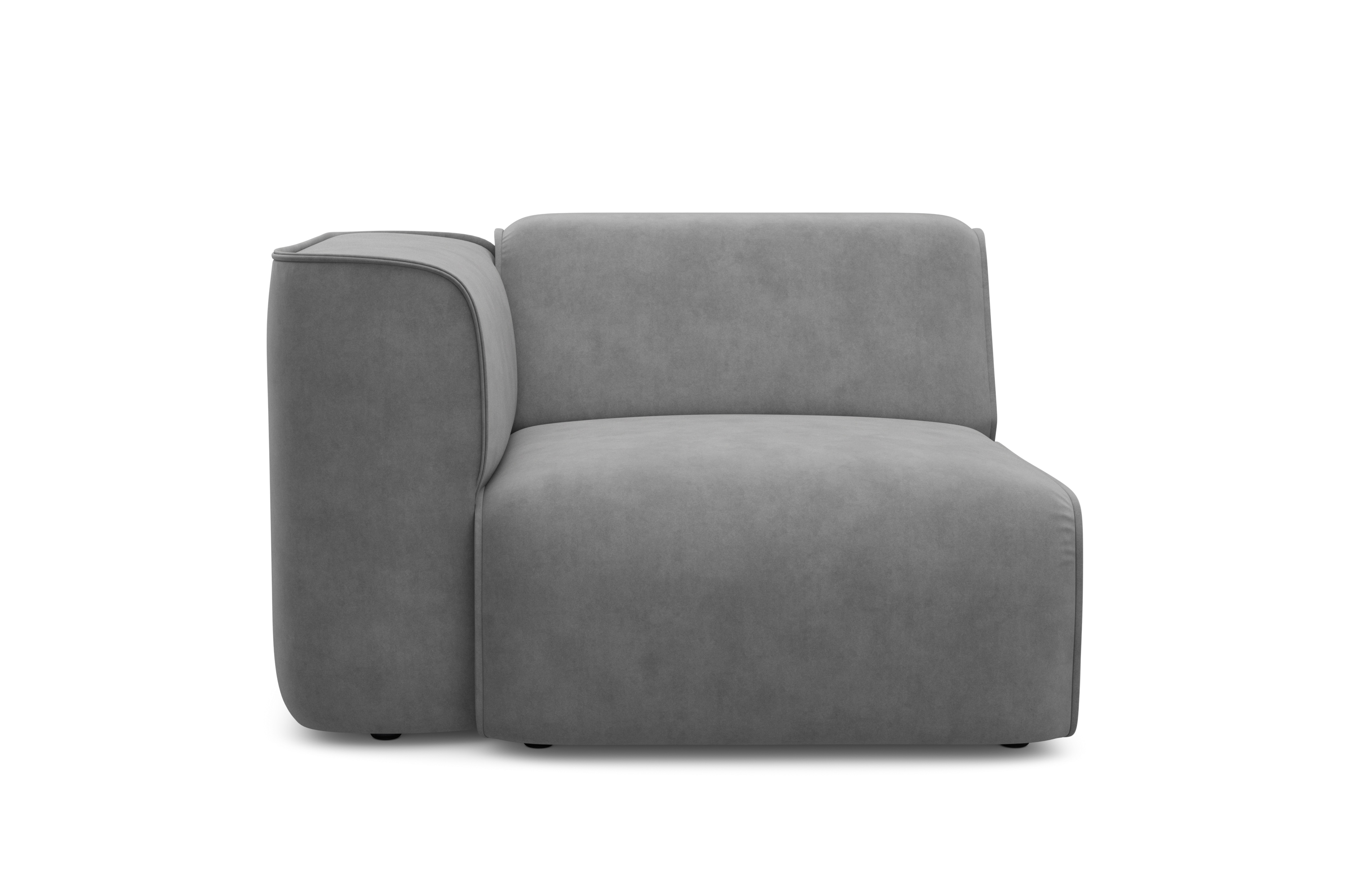 OTTO home Sessel "Sofa-Eckelement, Maße B/T/H: 109/97/46 cm" als Modul oder separat verwendbar, für individuelle Zusammenstellung