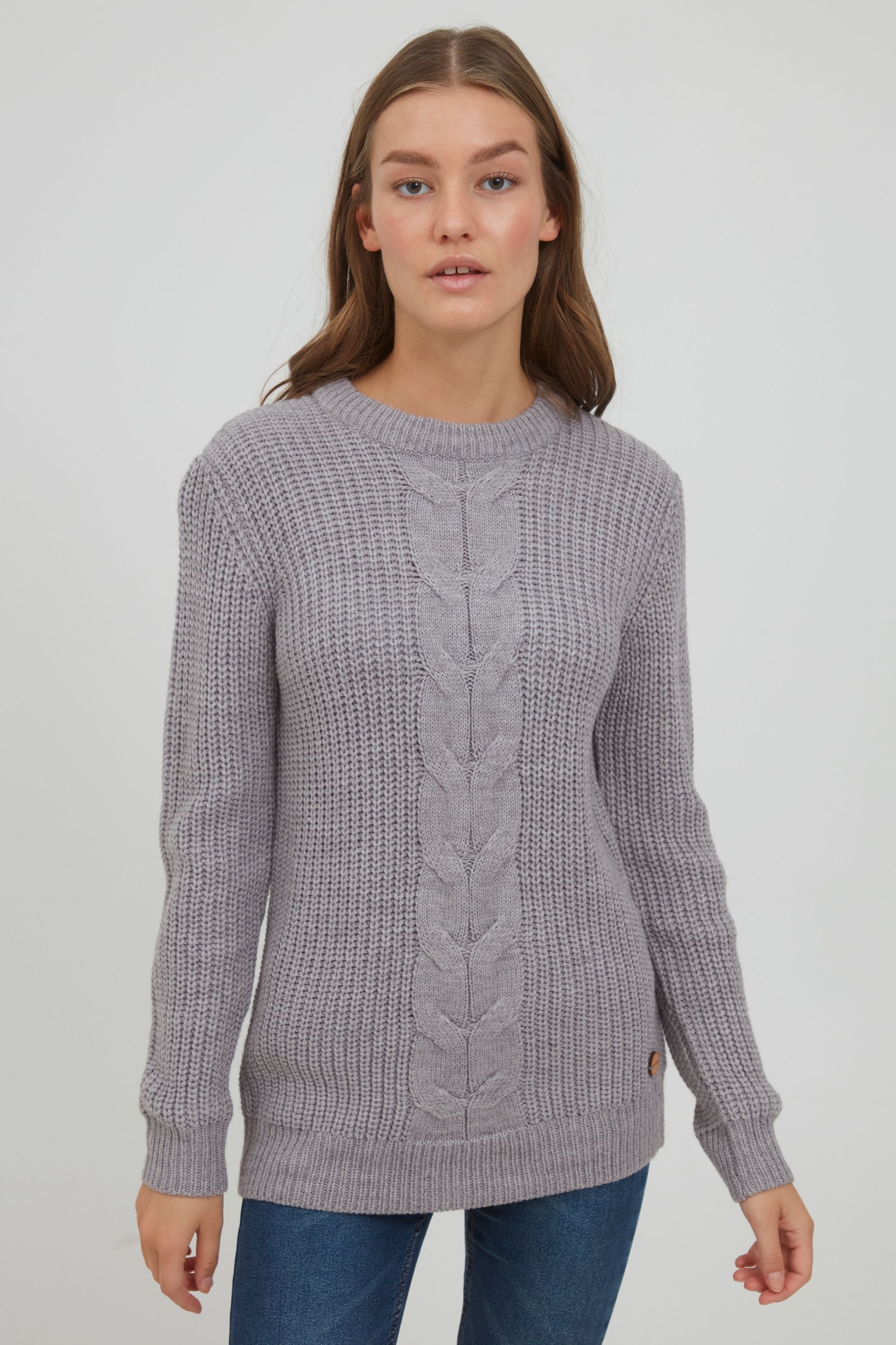 OXMO Strickfleece-Pullover »Strickpullover OXNatasja«