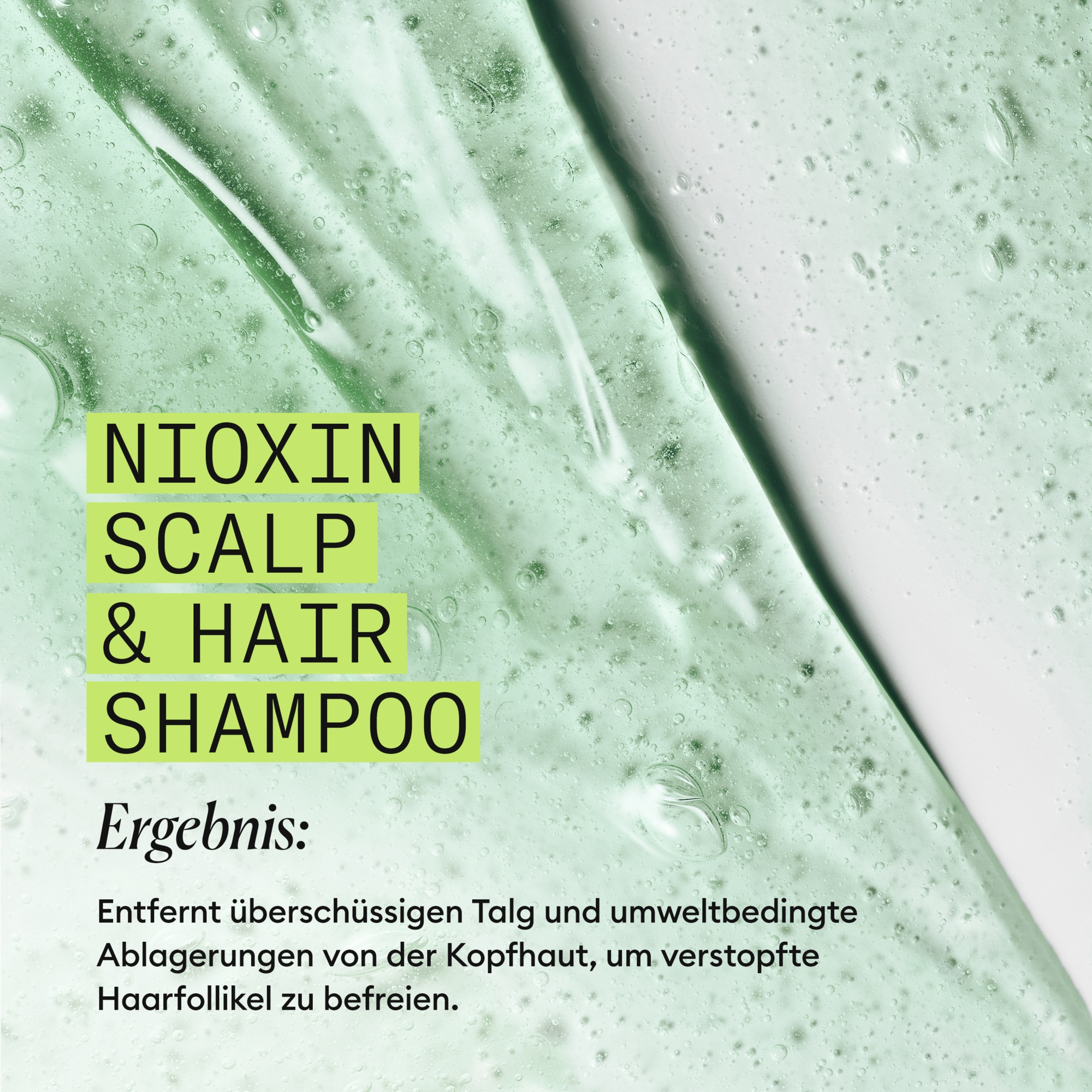 Nioxin Kopfhaut-Pflegeshampoo »System 2 Shampoo« sanfte Pflege, sorgt für volleres Haar, nährende Inhaltsstoffe