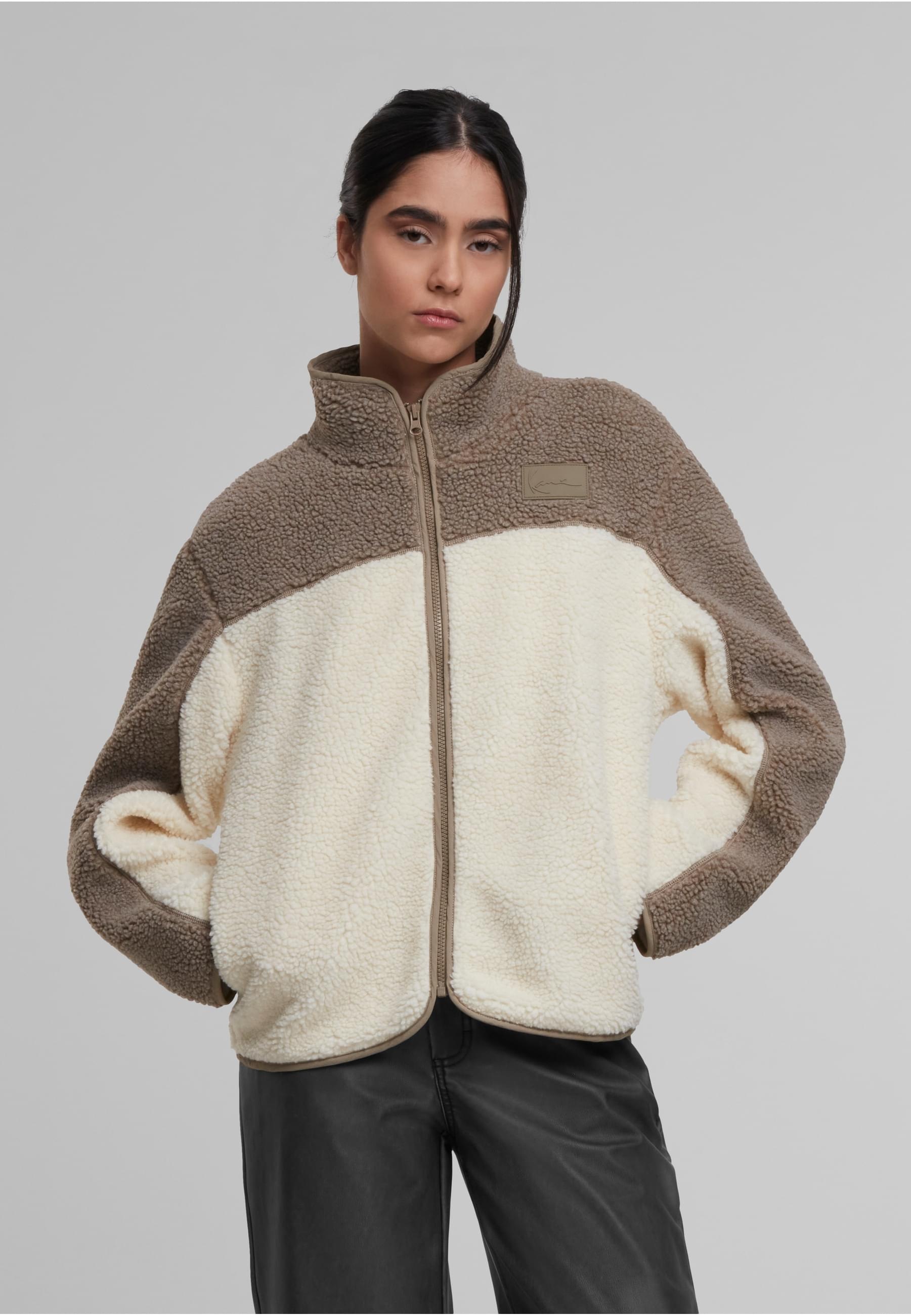 Thumbnail - Karl Kani Trainingsjacke "Karl Kani Signature Teddy Trackjacket" 1 Stk. tlg. ohne Kapuze