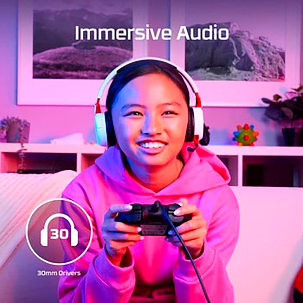 HyperX Gaming-Headset »Cloud Mini für Kids Wireless« A2DP Bluetooth | AVRCP Bluetooth | Bluetooth | HFP | HSP Stummschaltung