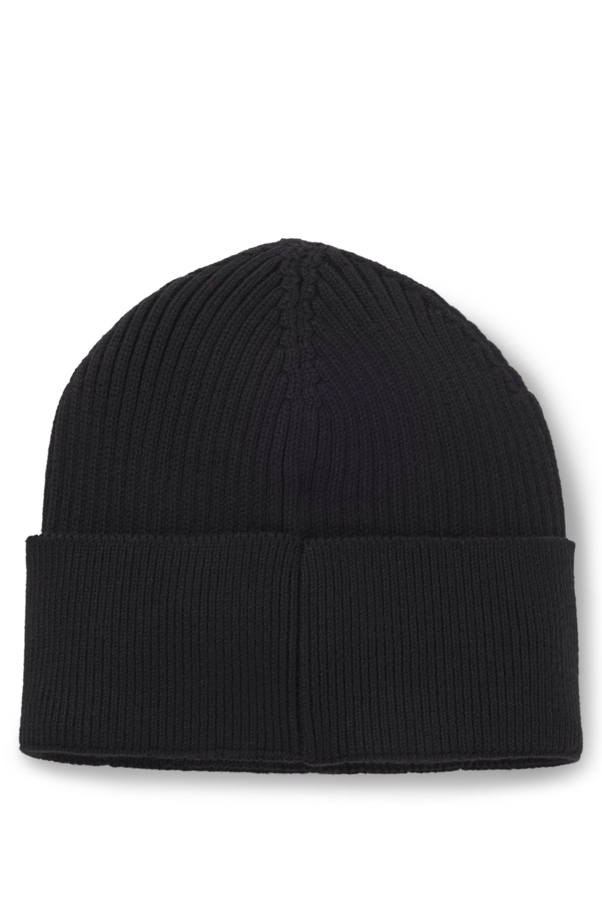 BOSS Strickmütze »Magico R Hat« mit tonaler Logostickerei, unisex