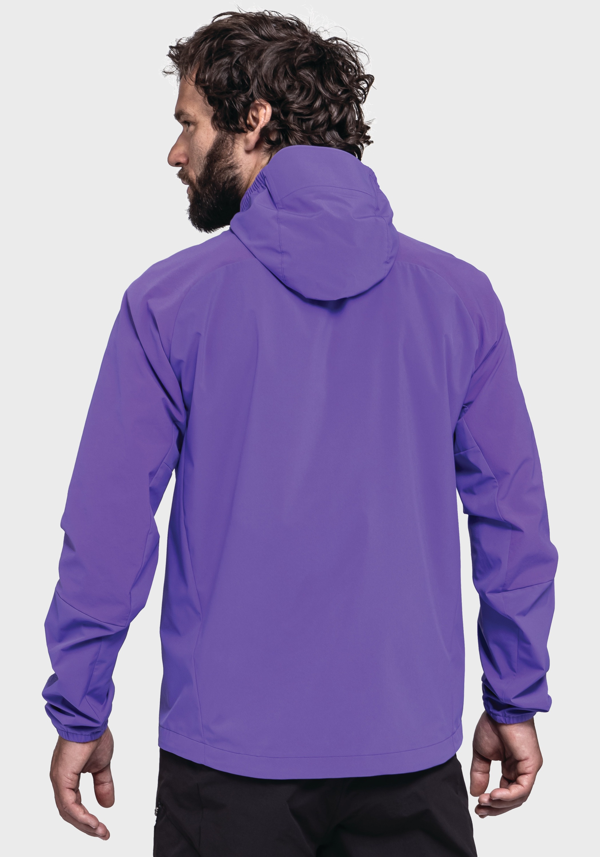 Schöffel Outdoorjacke »Bike Hybrid Jk Style Mamry MNS«, mit Kapuze