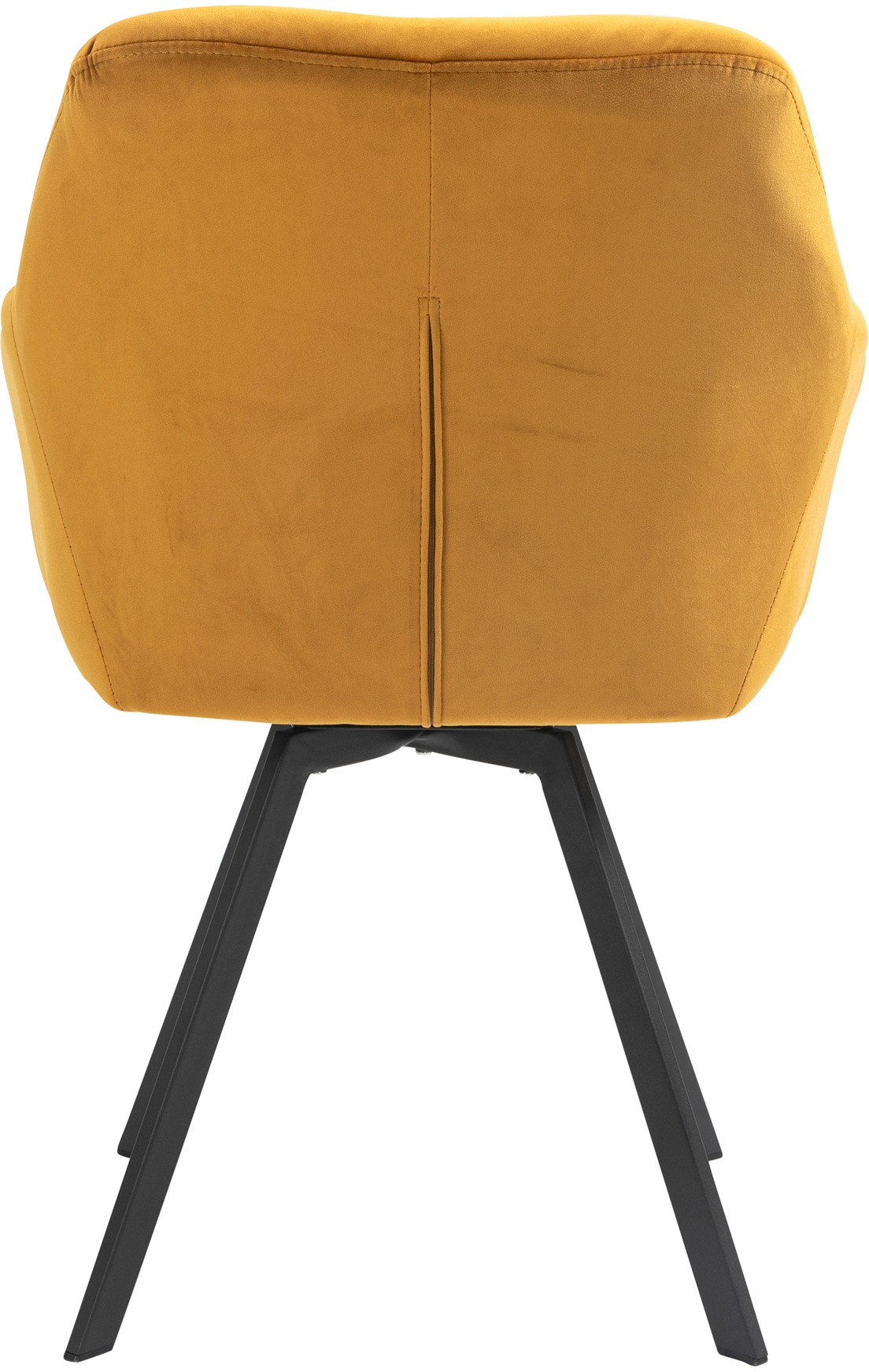 SalesFever Essgruppe, (Set, 5 tlg.), Stühle mit 360° Drehplatte unter der Sitzfläche, mit echter Baumkante