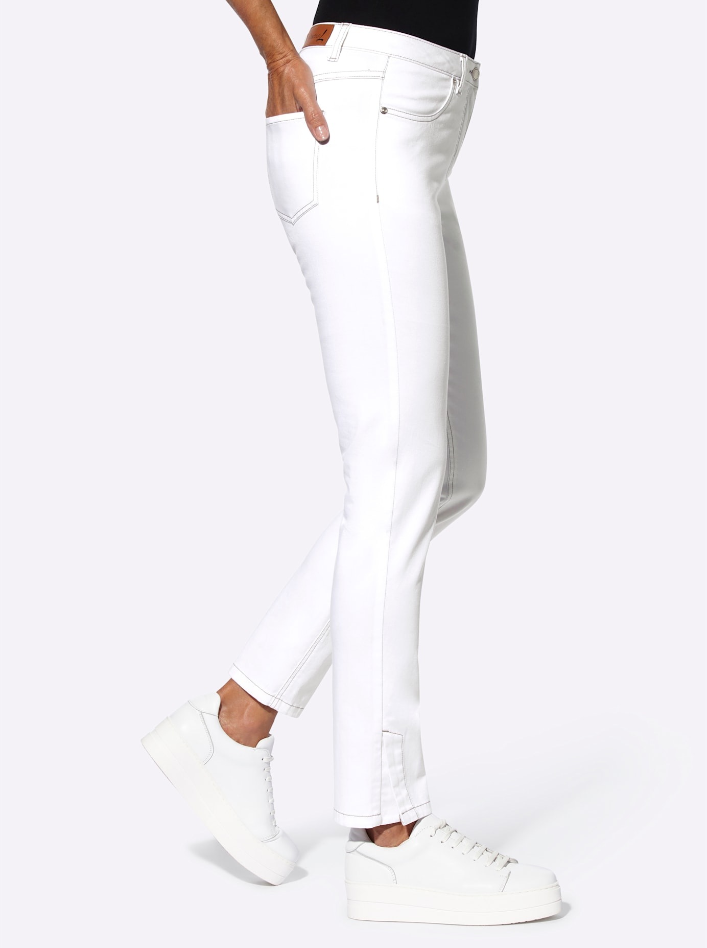Casual Looks Bequeme Jeans, (1 tlg.)