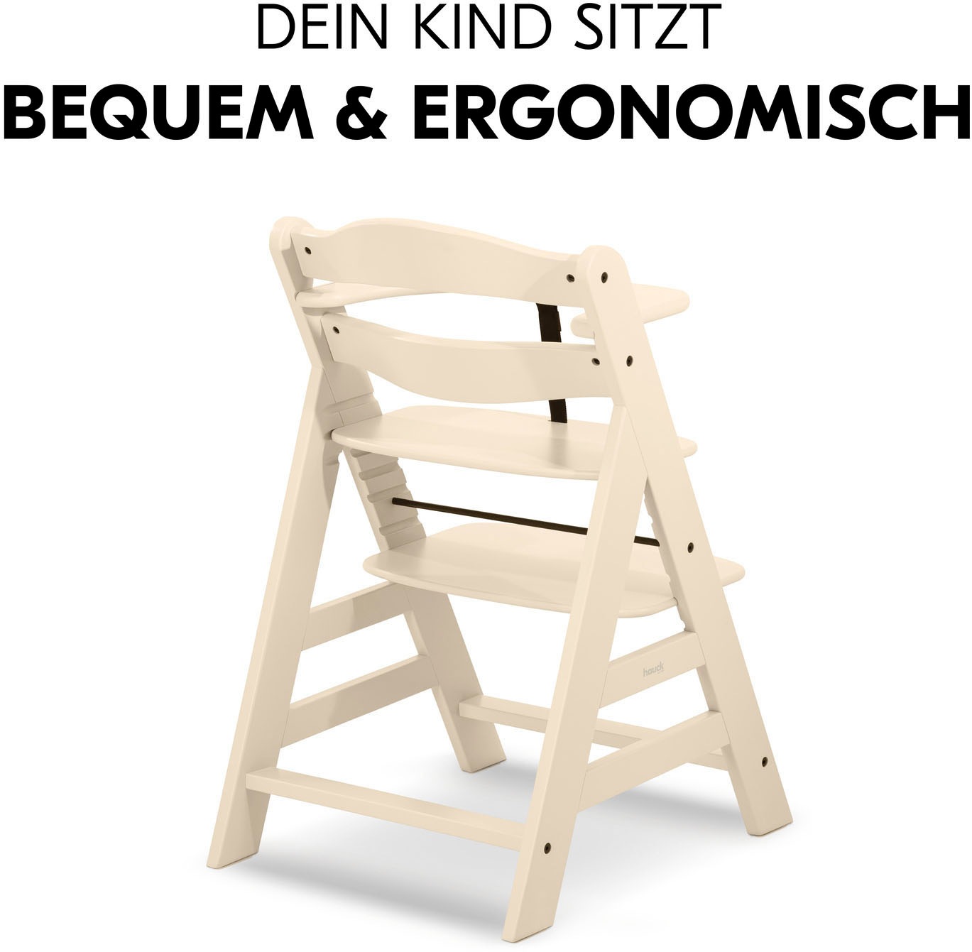 Hauck Hochstuhl »Alpha+, Vanilla«, FSC® - schützt Wald - weltweit