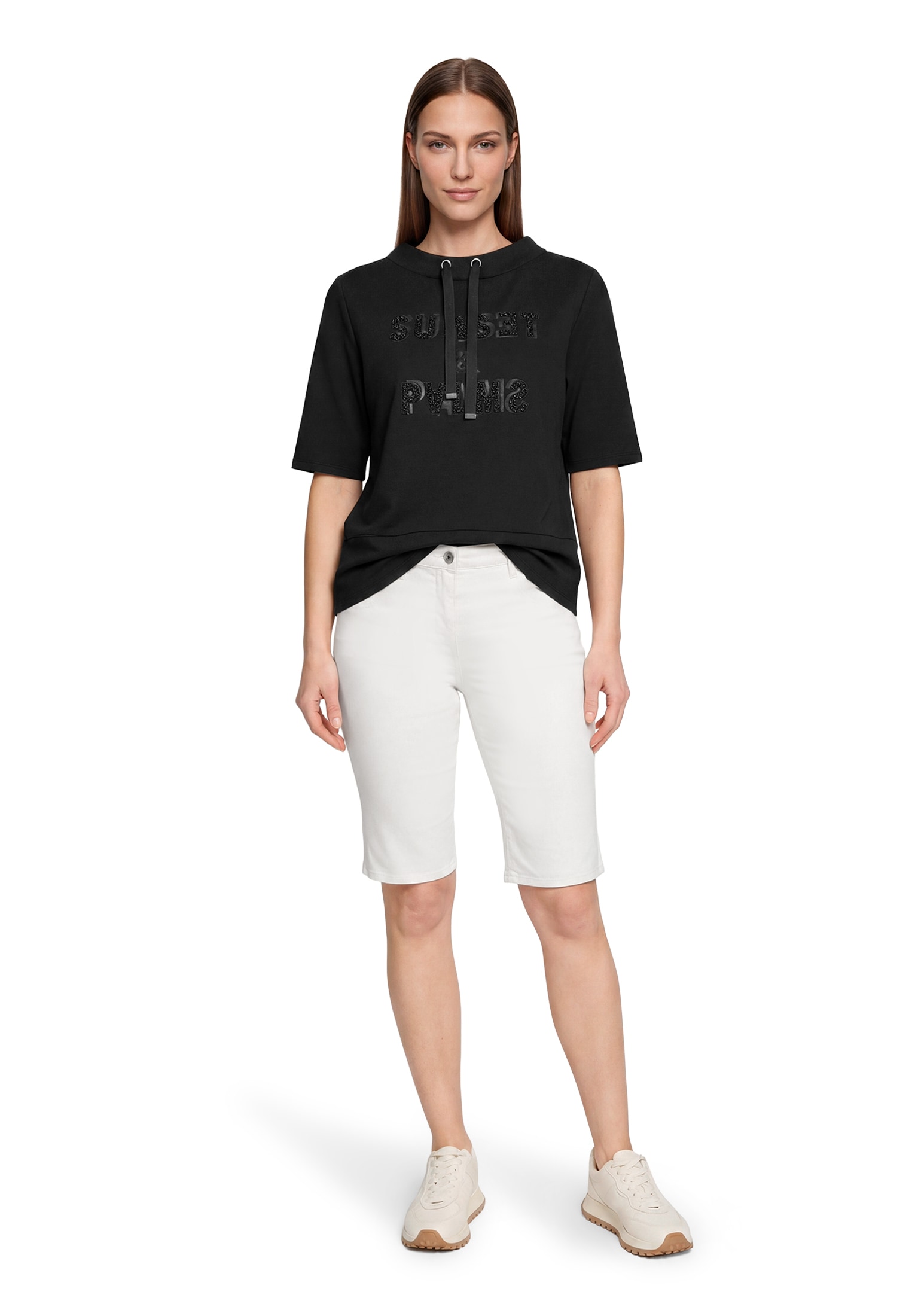 Betty Barclay Kurzarmshirt »Damen mit Stehkragen« 1 tlg.