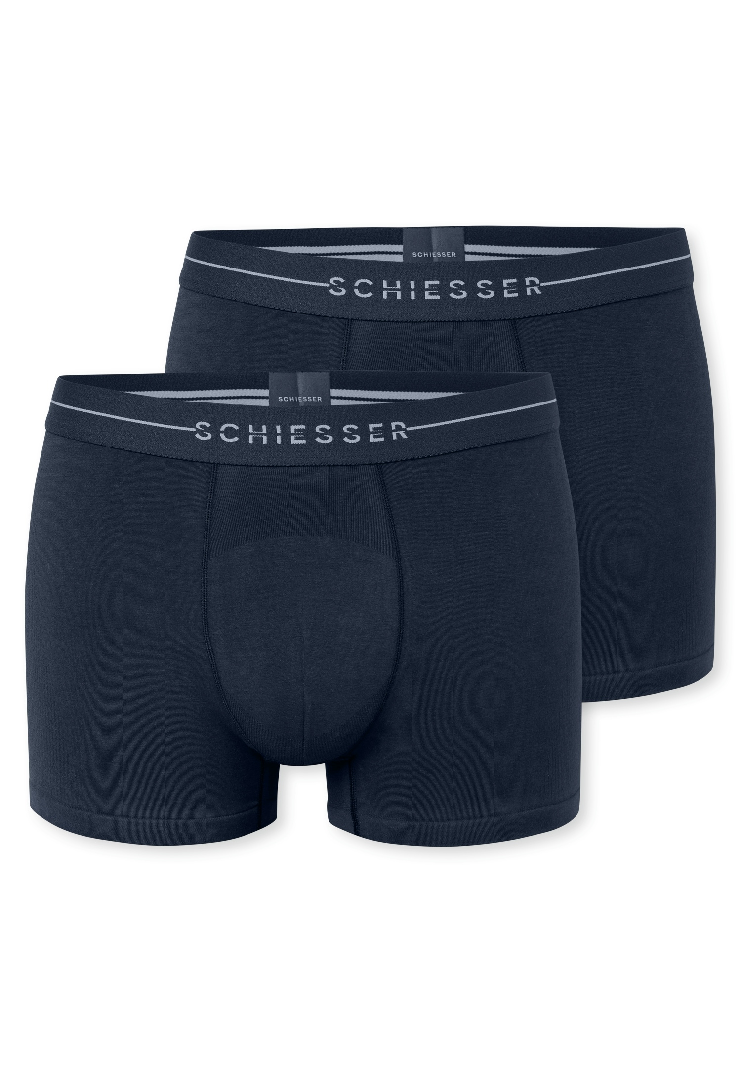 Schiesser Boxershorts "Cotton Flex" 2er Pack, Baumwollmischung, ohne stören günstig online kaufen