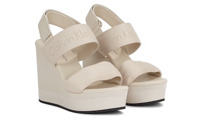 Keilsandalette »WEDGE SANDAL WEBBING IN MR«