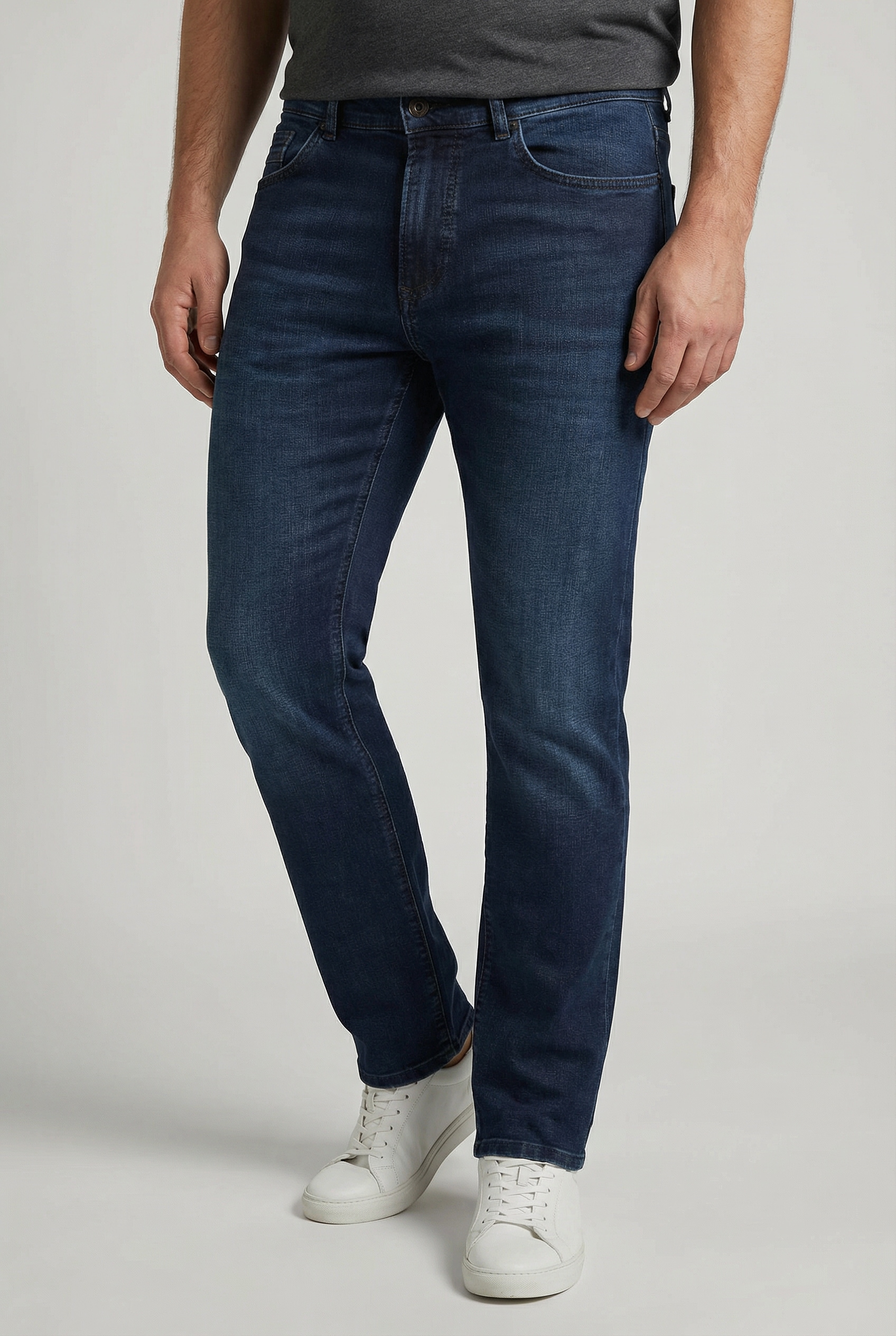 camel active 5-Pocket-Jeans "MADISON" leichter Used-Look