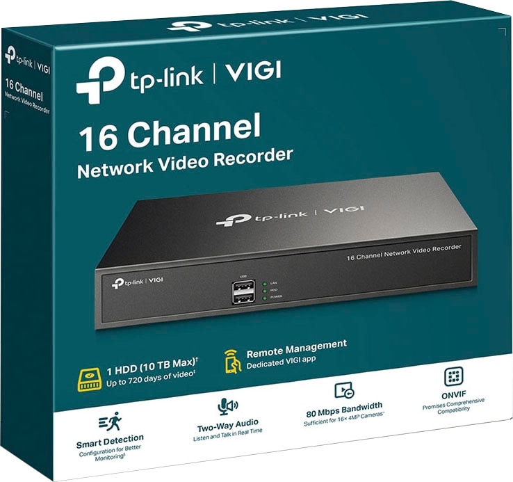 TP-Link Digitales Aufnahmegerät »NVR1016H« | BAUR