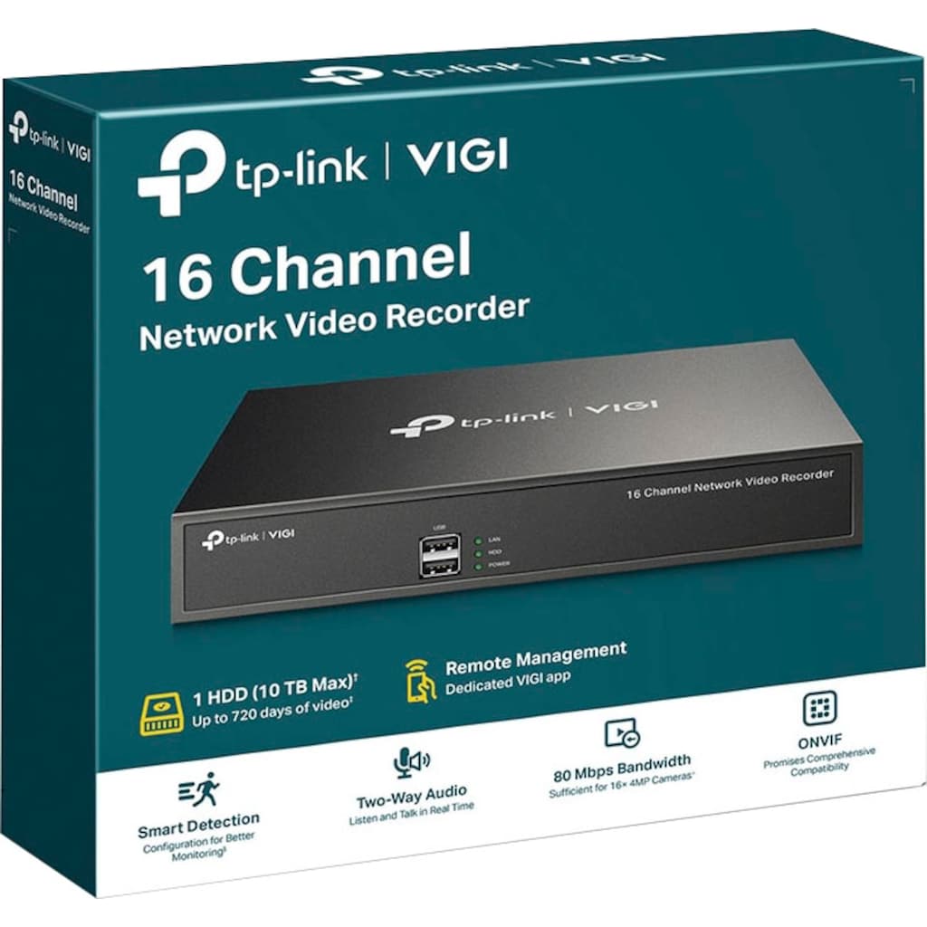 TP-Link Digitales Aufnahmegerät »NVR1016H«