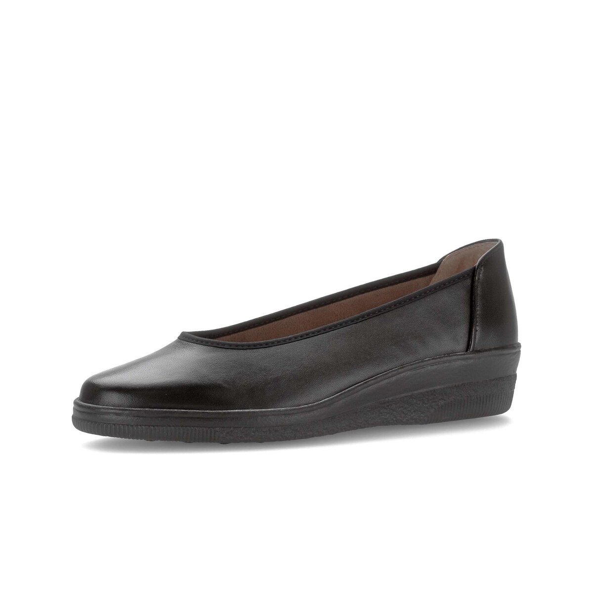 Ballerina GABOR "Sportliche Ballerina", Damen, Gr. 37,5, schwarz, Schuhe Ballerina