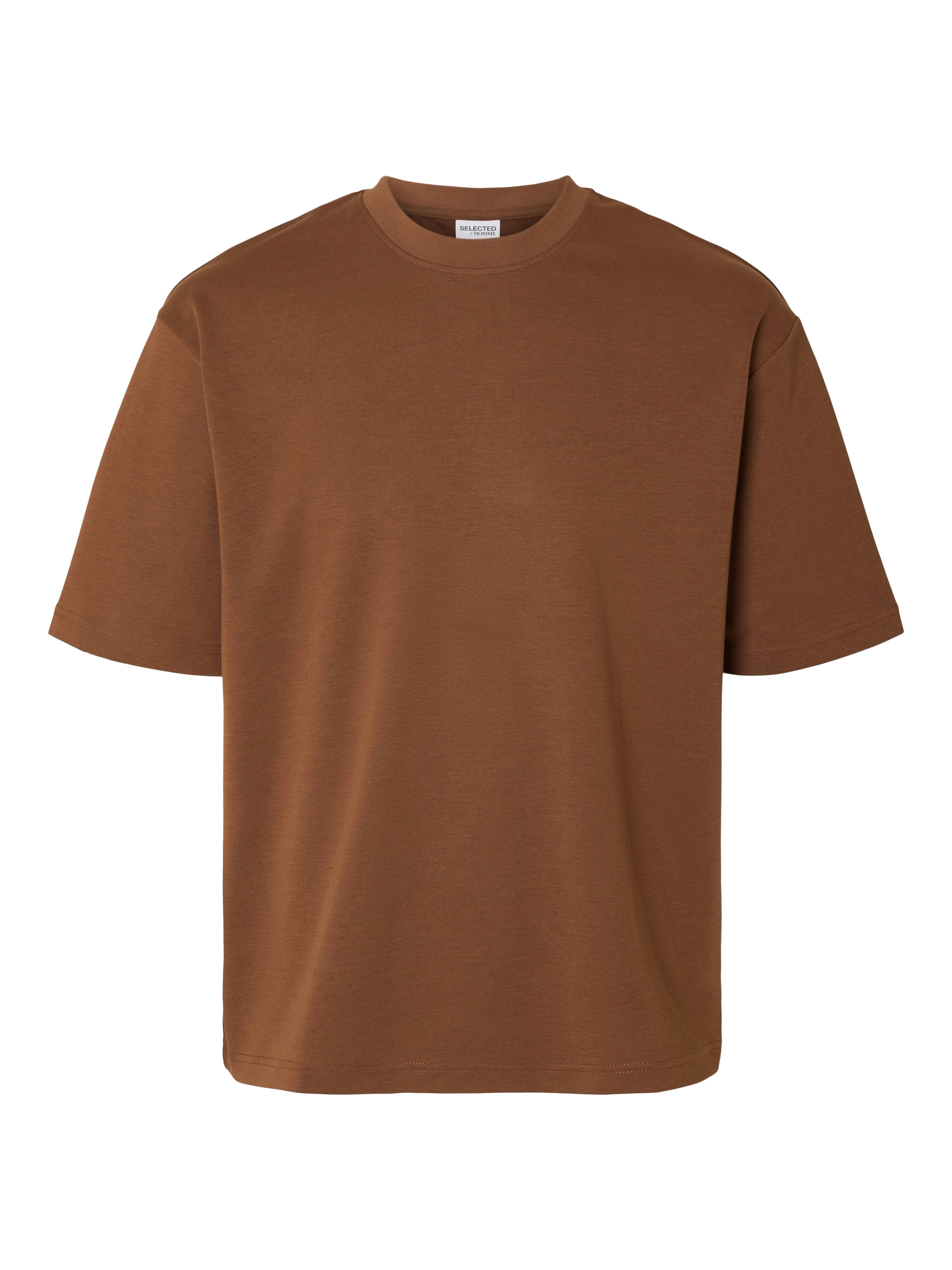 SELECTED HOMME Rundhalsshirt "SLHLOOSEOSCAR SS O-NECK TEE NOOS" günstig online kaufen