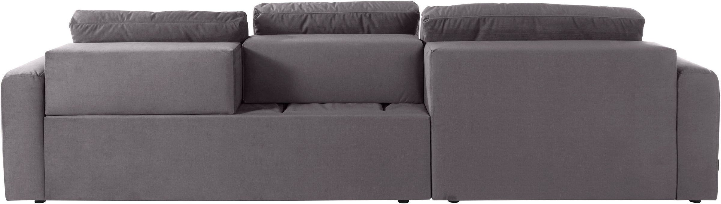 Places of Style Ecksofa »Bloomfield, L-Form«, extra tiefe Sitzfläche, wahlweise mit Sitztiefenverstellung
