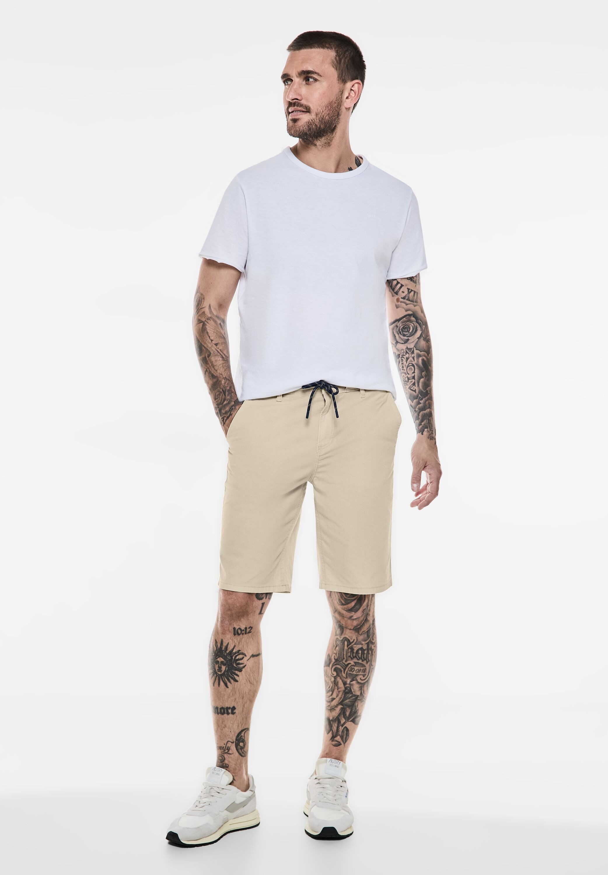 STREET ONE MEN Shorts, mit Tunnelzugband