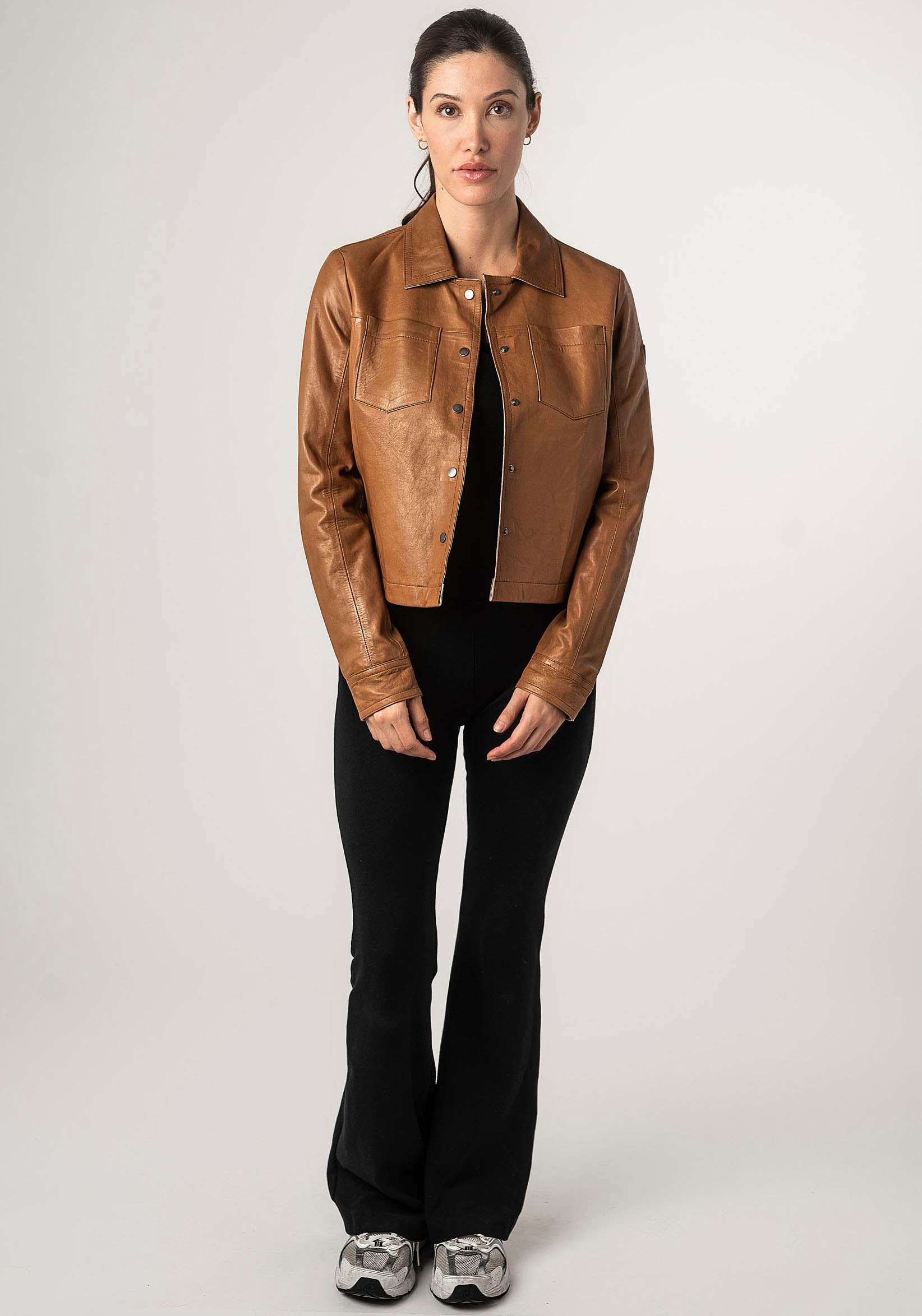 Mauritius Lederjacke »MWLefei«, mit Brusttaschen