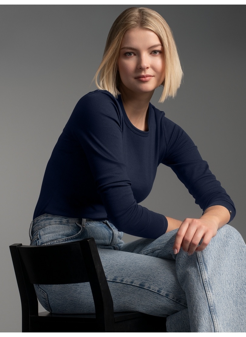 Trigema Longsleeve "TRIGEMA Langarmshirt" 1 Stk. günstig online kaufen