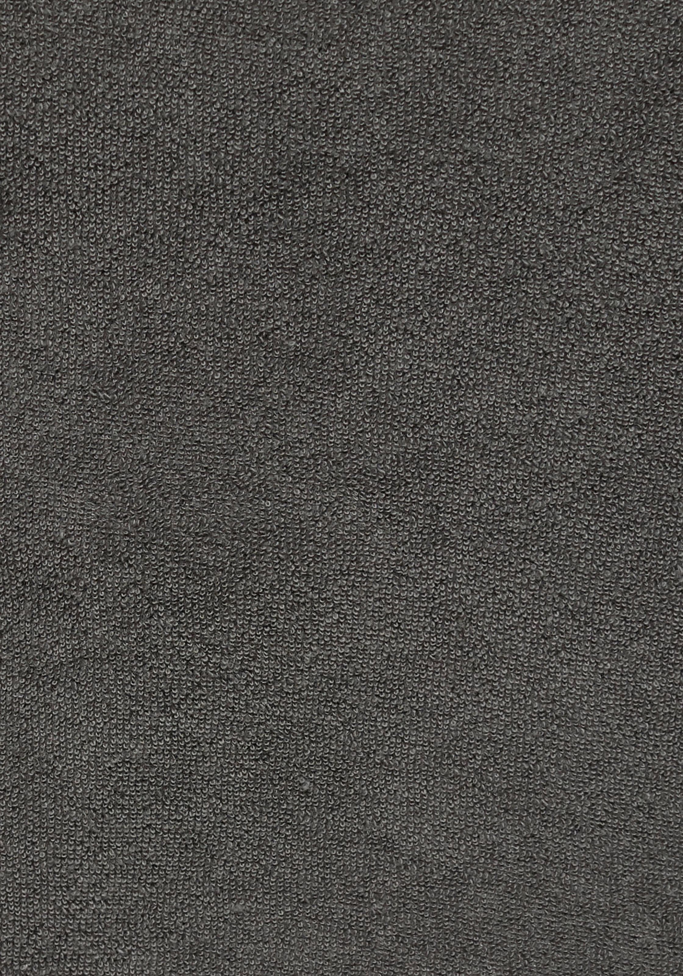 Taschen, | KangaROOS Uni-Farben mit mit Streifen, (1 Bademantel »Dalia«, BAUR St.), und innen Damenbademantel XS-2XL