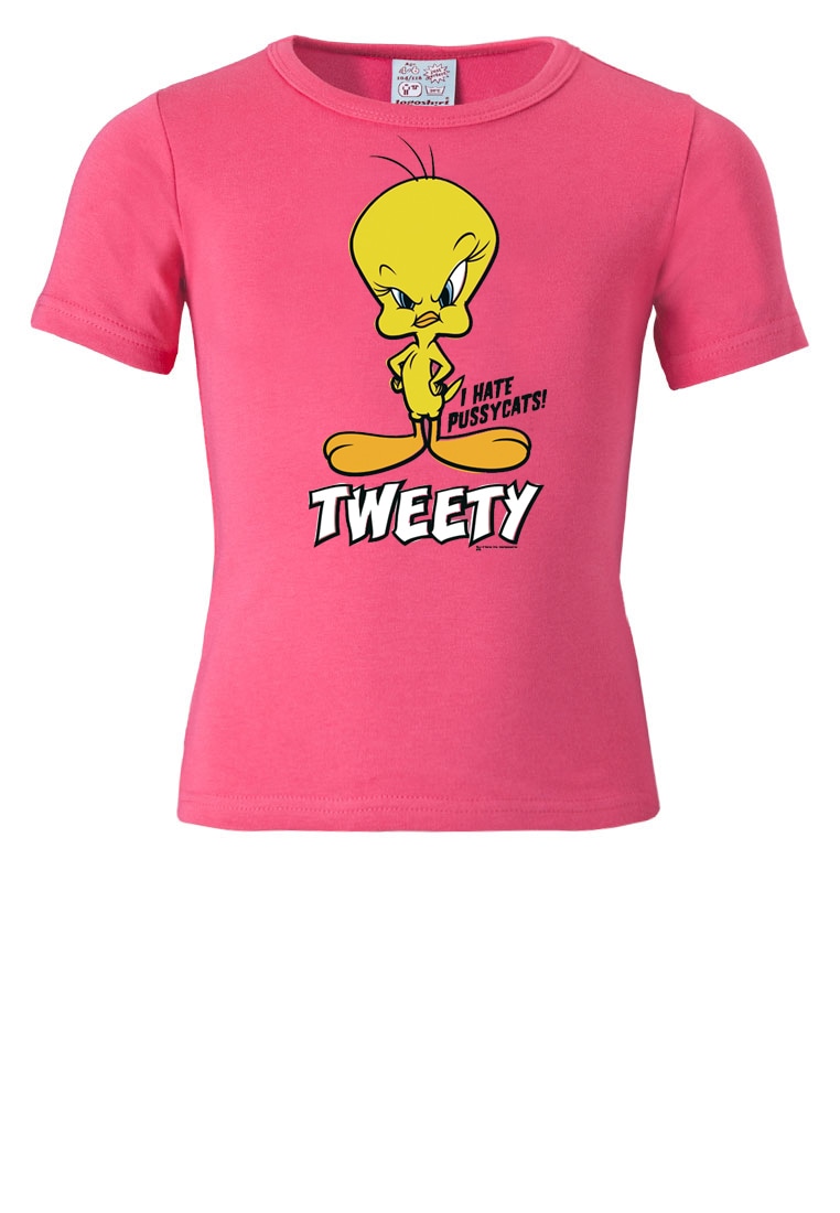 Originaldesign »Tweety«, lizenzierten in | BAUR T-Shirt ▷ für LOGOSHIRT