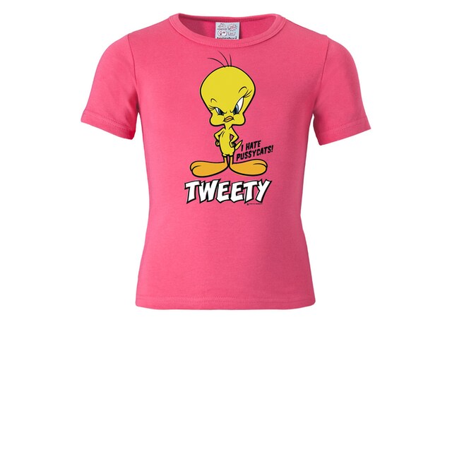 LOGOSHIRT T-Shirt »Tweety«, in lizenzierten Originaldesign ▷ für | BAUR