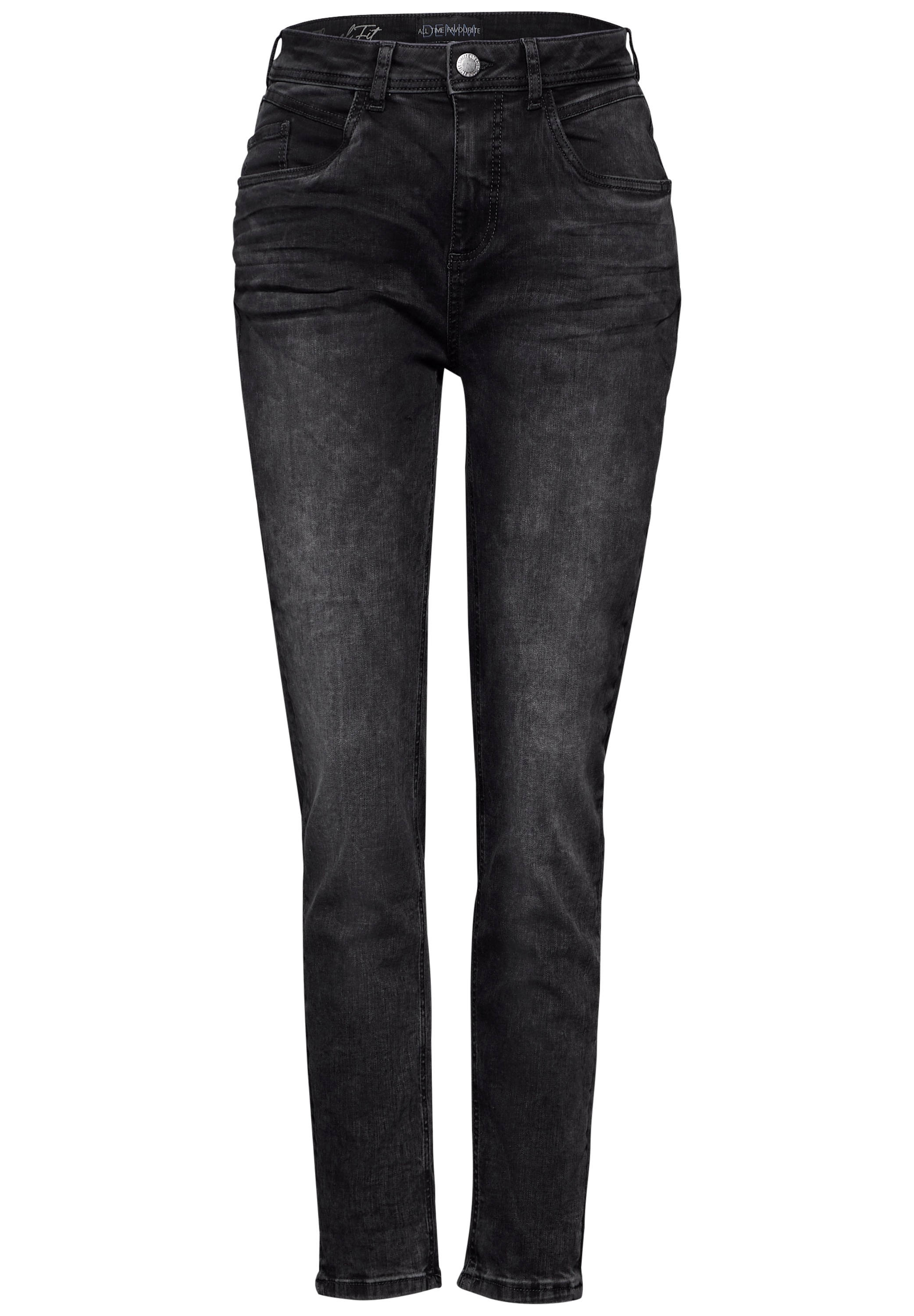 STREET ONE Comfort-fit-Jeans, softer Materialmix