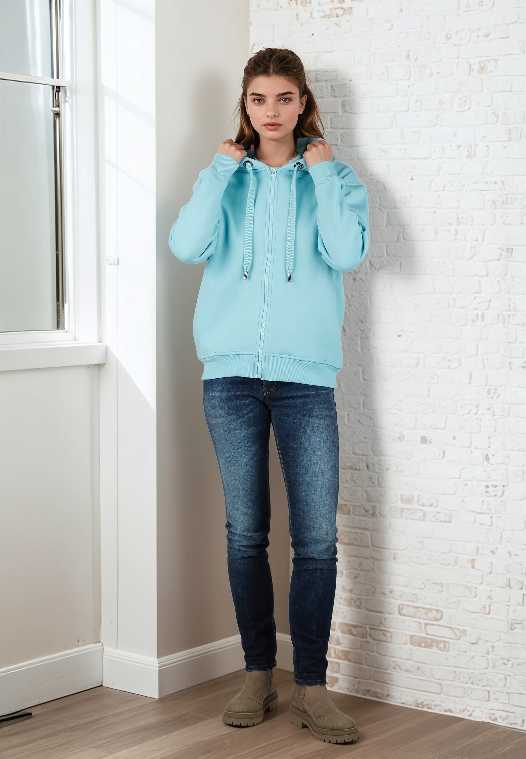 salzhaut Sweatjacke »Sweatjacke TOPE - UNI«