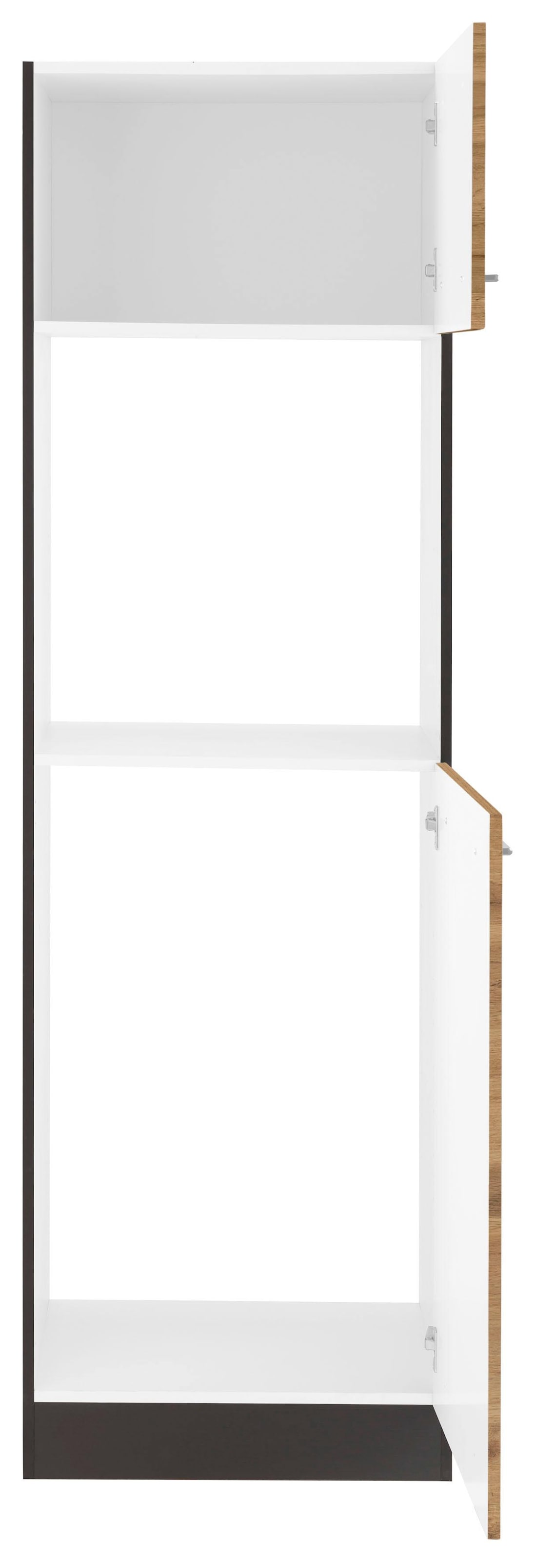 KOCHSTATION Backofen/Kühlumbauschrank »KS-Tulsa«, 60 cm breit, 200 cm hoch, mit Nischenmaß 88 cm