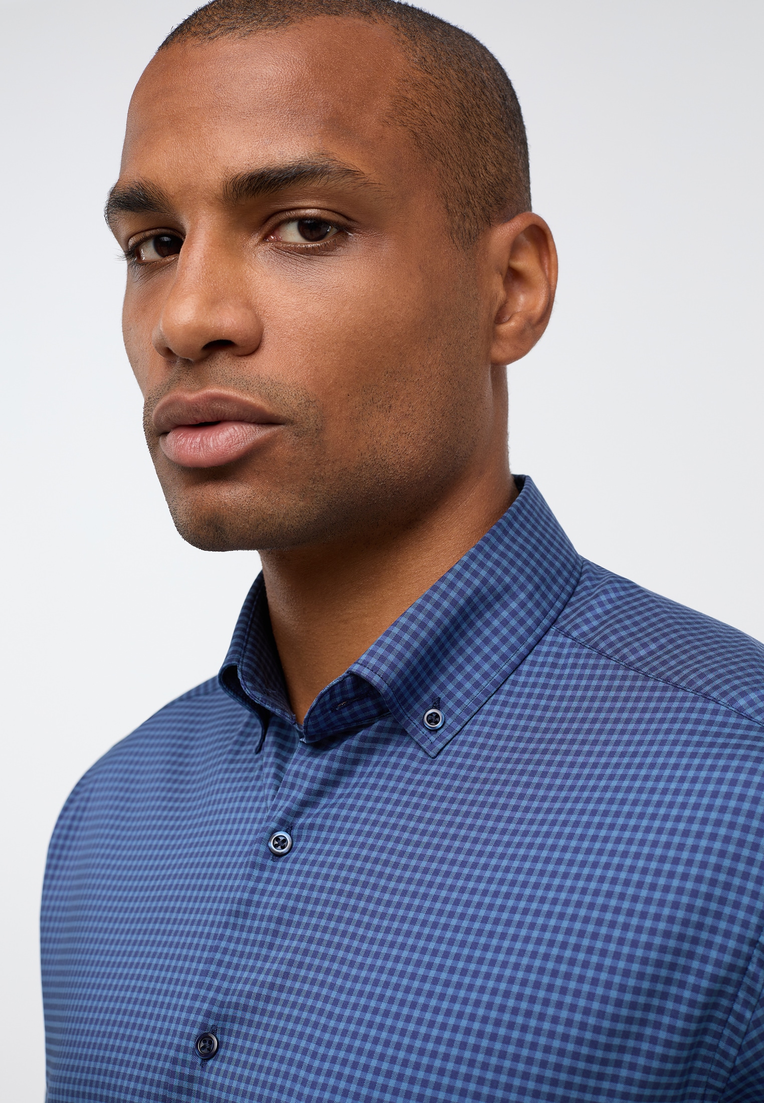 Eterna Langarmhemd »MODERN FIT« EASY IRON (bügelleicht)