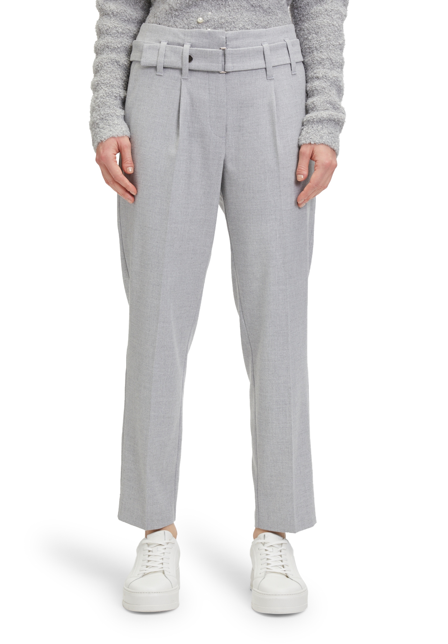 Betty&Co Stoffhose "Betty & Co Damen Stoffhose mit Gürtel", Mit Gürtel günstig online kaufen
