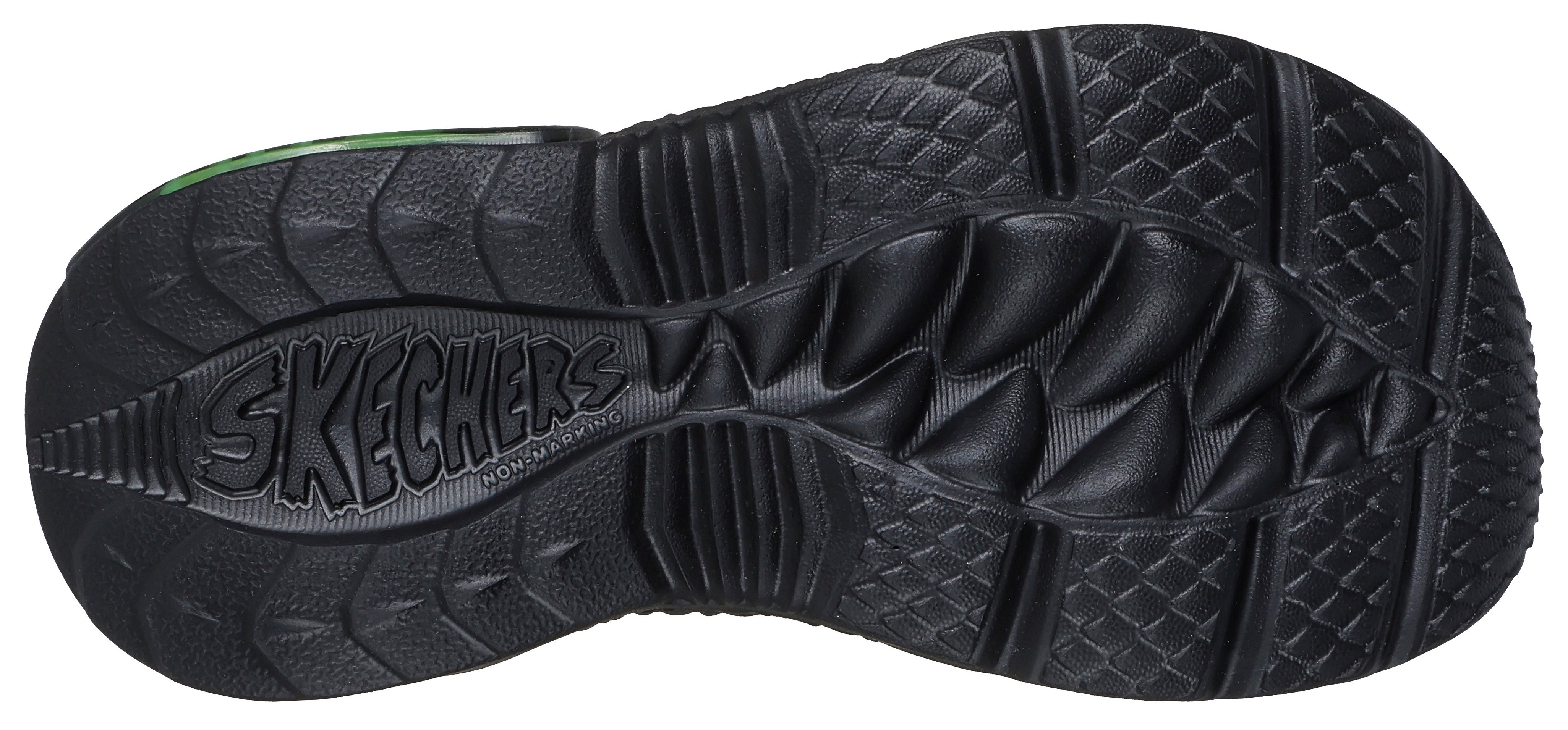 Thumbnail - Skechers Sandale "CREATURE-SPLASH", Klettsandale mit coolem Motiv, Größenschablone zum Download