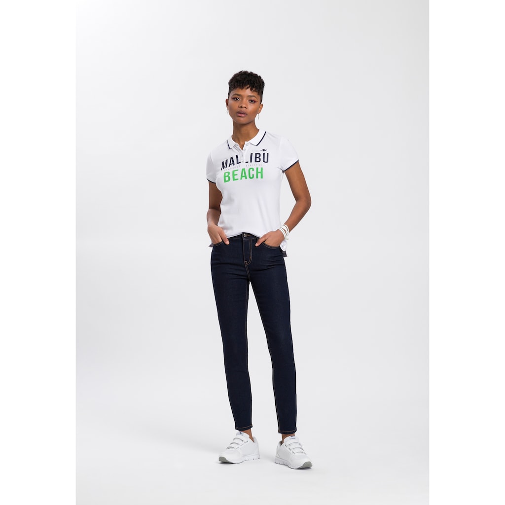 KangaROOS Slim-fit-Jeans »CROPPED HIGH WAIST SLIM FIT«