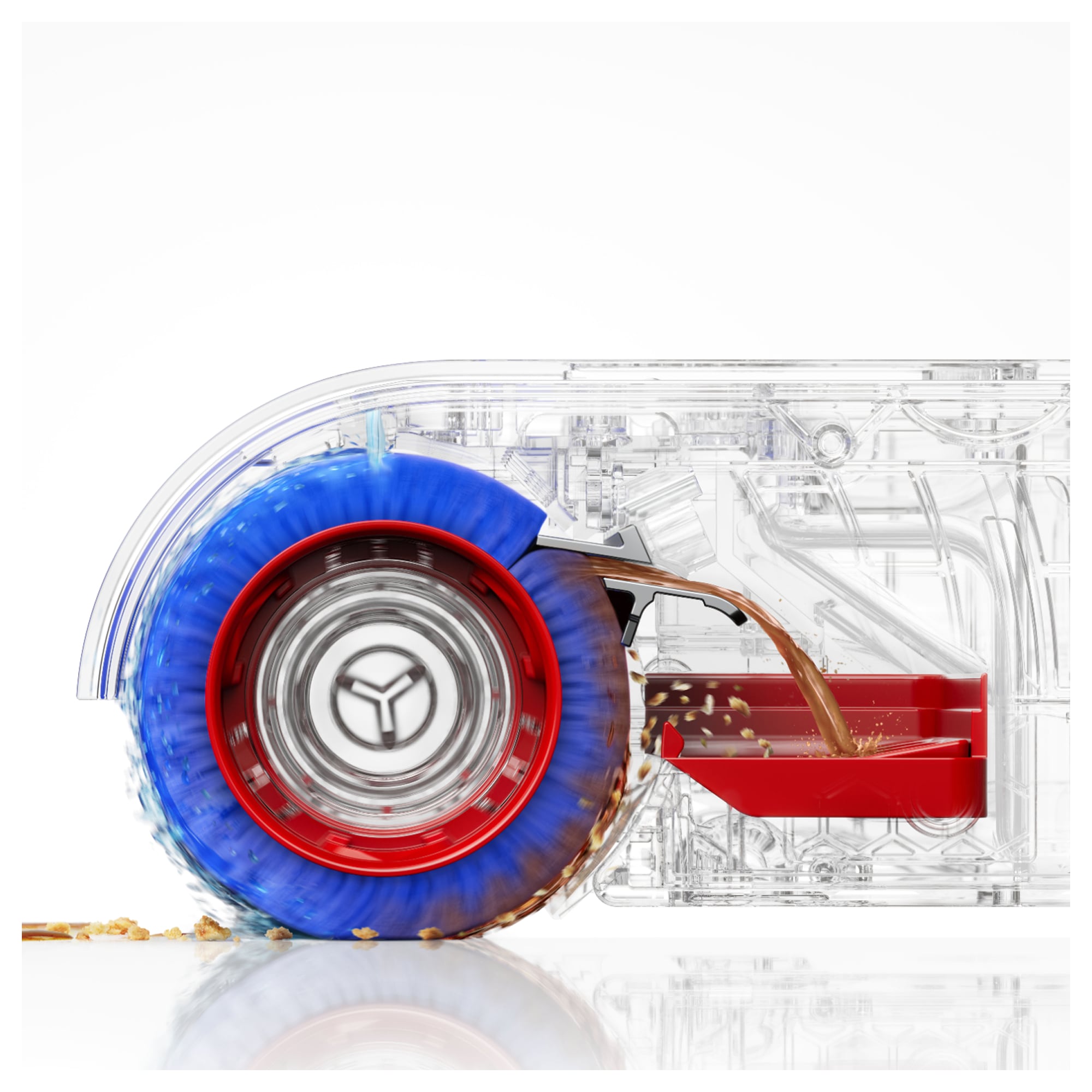 DYSON Nass-Trocken-Sauger »Clean+Wash Hygiene, Nass- und Trockenreiniger« Dysons hygienisches, filterloses System