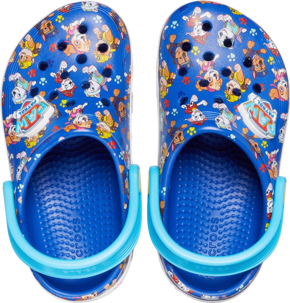 Crocs Clog »Paw Patrol Off Court Clog T«, Hausschuh, Kindergartenschuh mit coolem Motiv