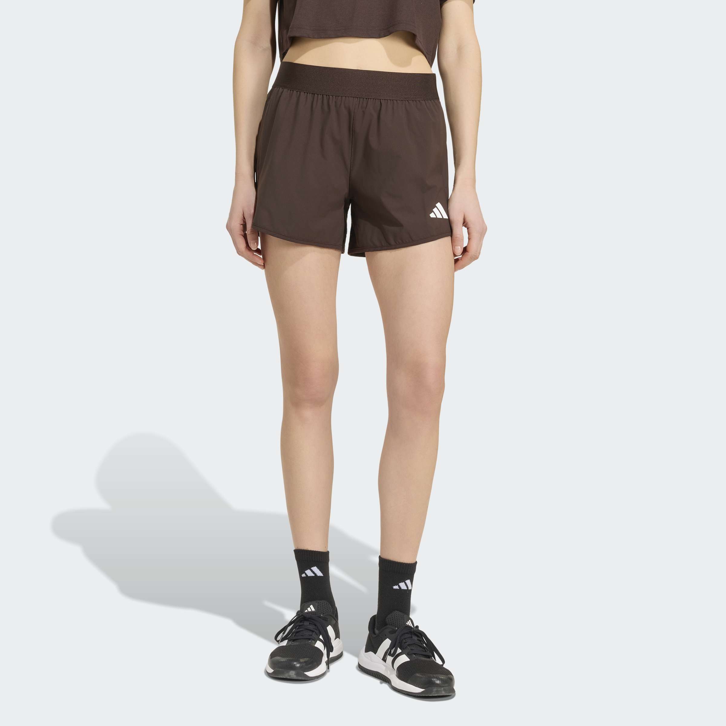 adidas Performance Shorts "PACER WORKOUT FLEX GEWEBTE" für Erwachsene, sportlicher Stil, ohne Verschluss, mit Climacool