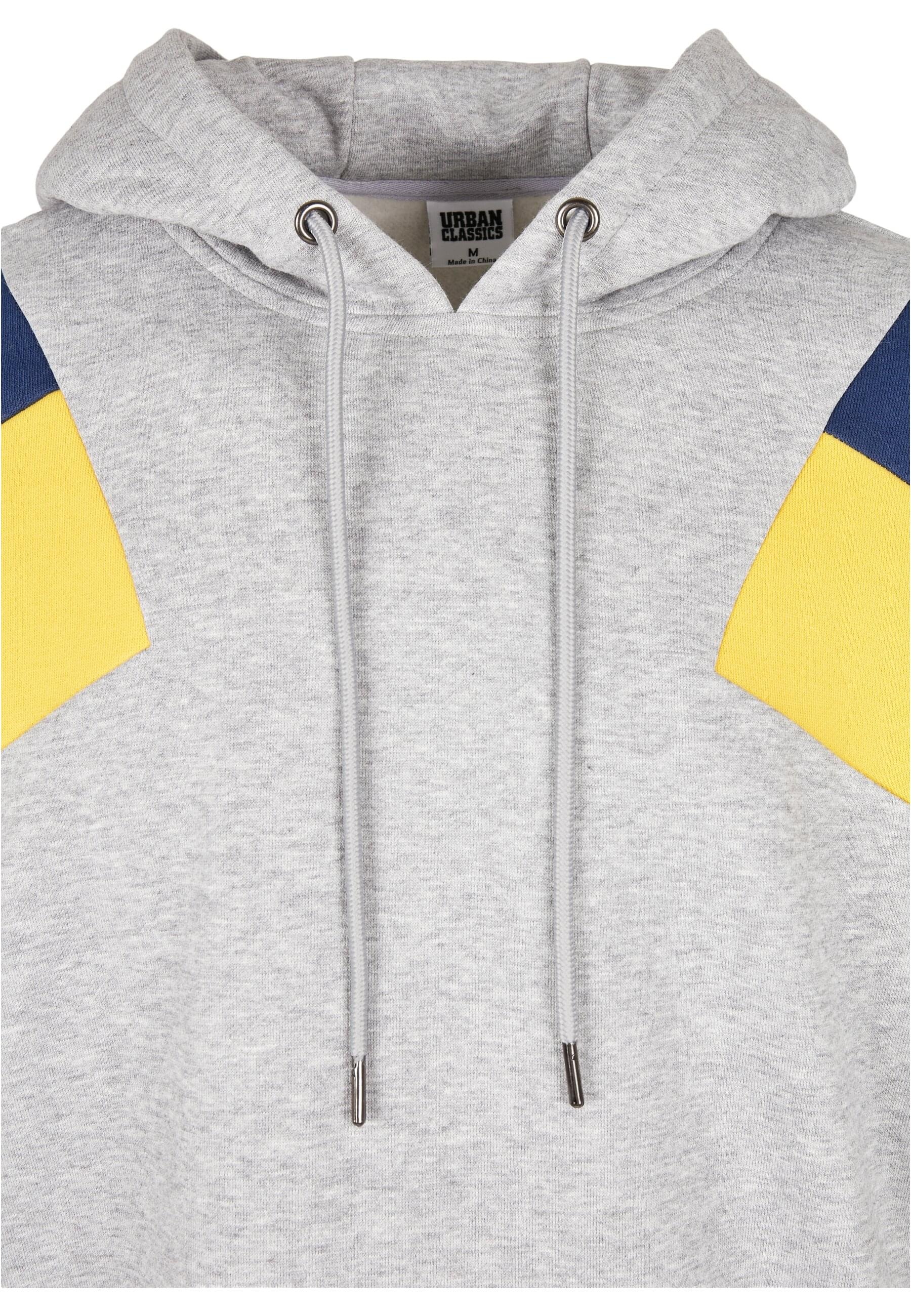 URBAN CLASSICS Sweatshirt »Urban Classics Herren Oversize 3-Tone Hoody«, (1 tlg.)