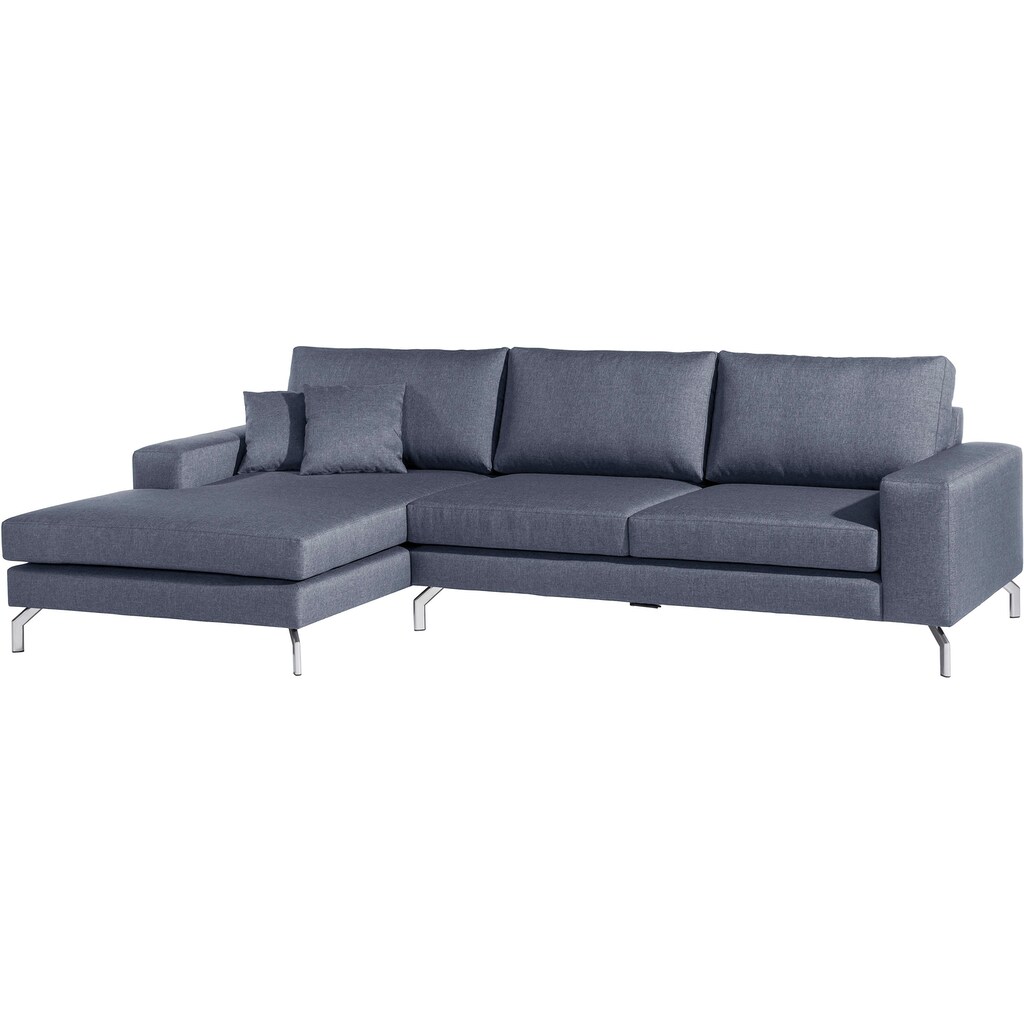 Max Winzer® Ecksofa »Flori«, (Spar-Set, Ecksofa und Hocker)