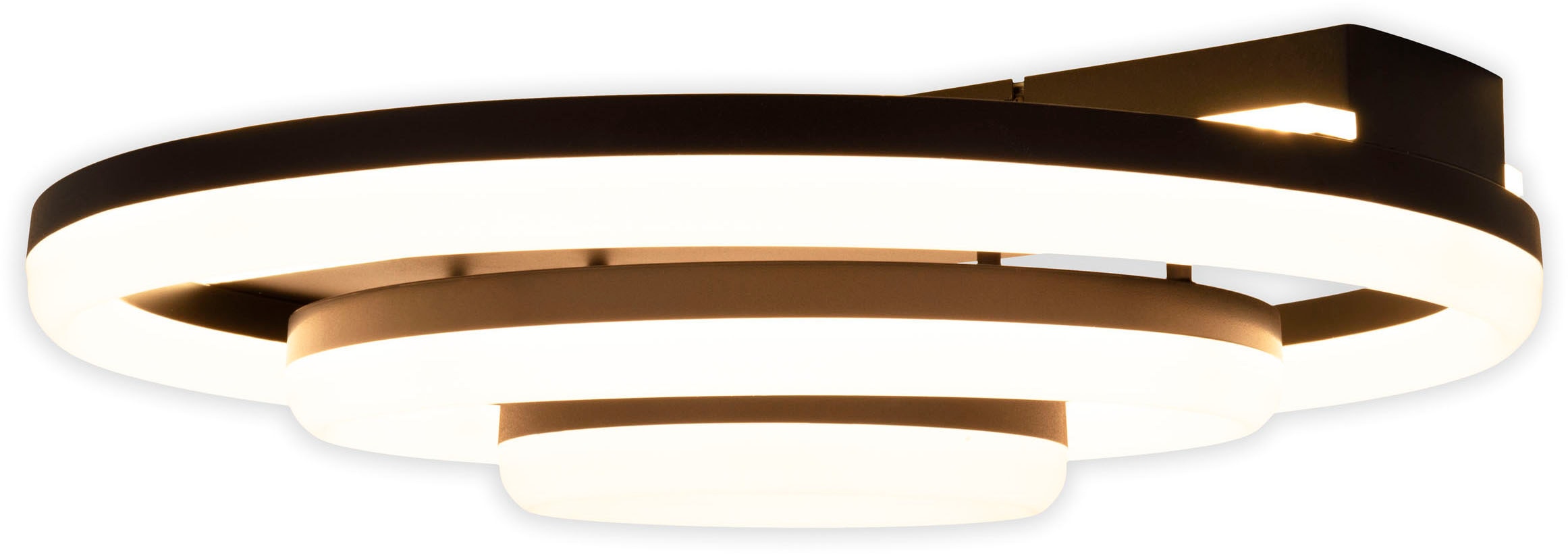 näve LED Deckenleuchte »CIRCULO«, Dimmbar; CCT-Farbwechsler; Memoryfunktion; Nachtlichtfunktion