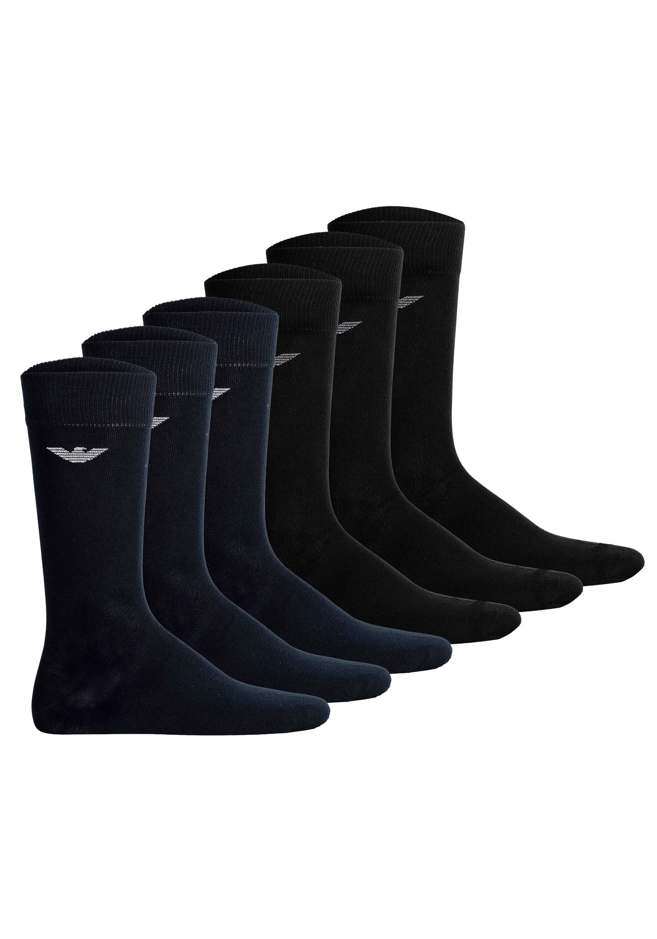 Emporio Armani Kurzsocken "Socken Casual Cotton 6P 6er Pack" 6 Paar tlg.