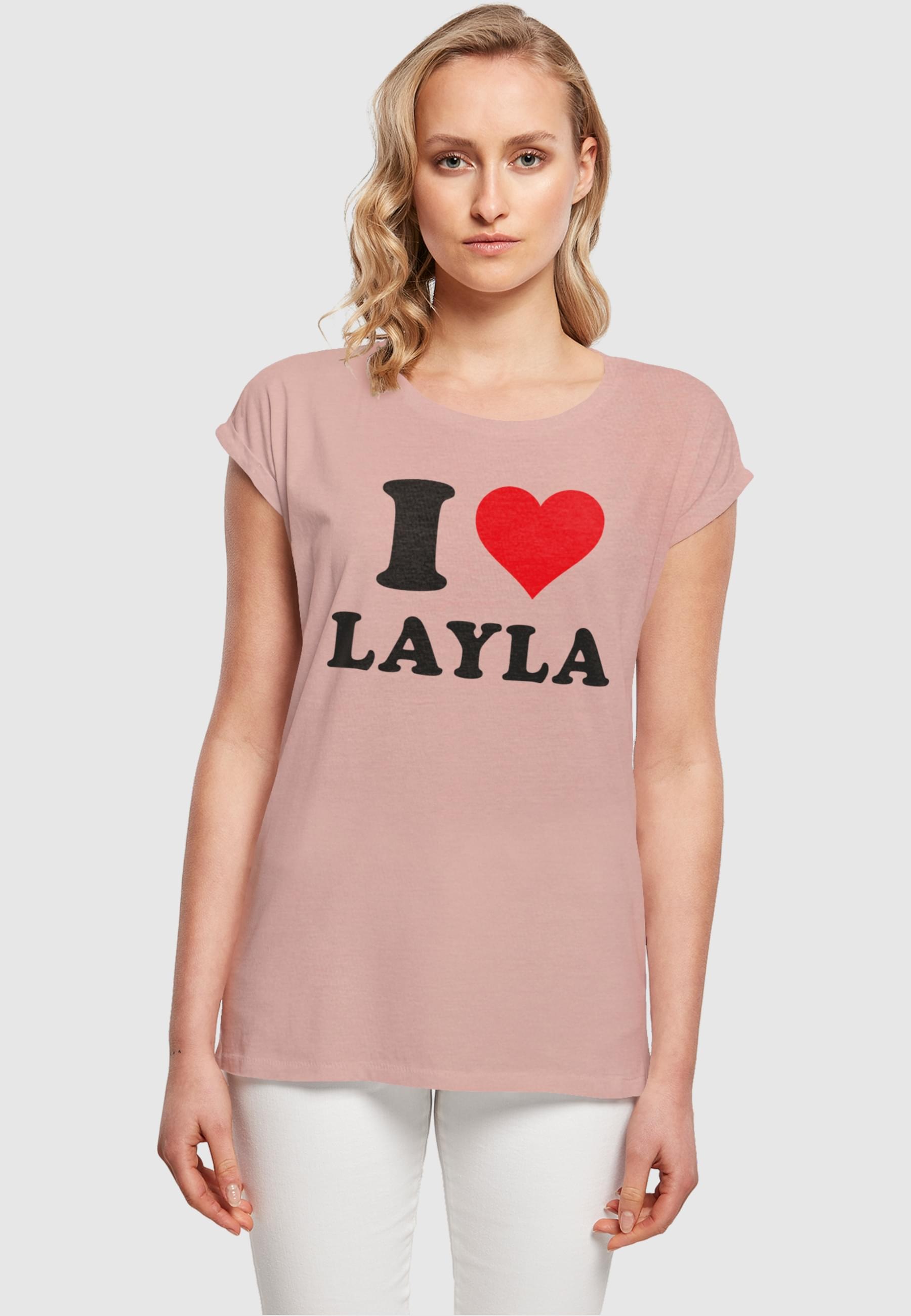 Merchcode T-Shirt »Damen Ladies I (1 tlg.) | für Layla T-Shirt«, bestellen BAUR Love