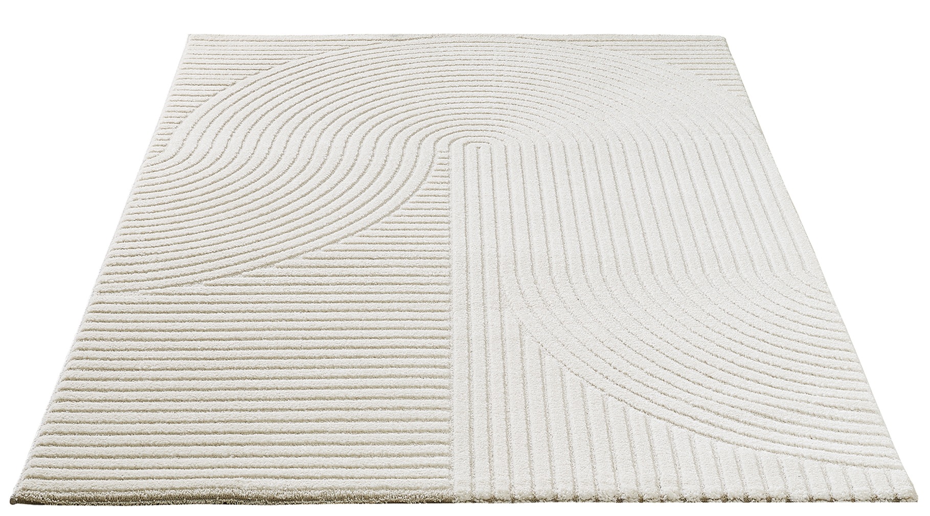 Thumbnail - OTTO home Designteppich "Eliaan 3D Optik/Hoch-Tief Effekt" rechteckig 14 mm Höhe hohe Flordichte und angenehm weich, Tep...