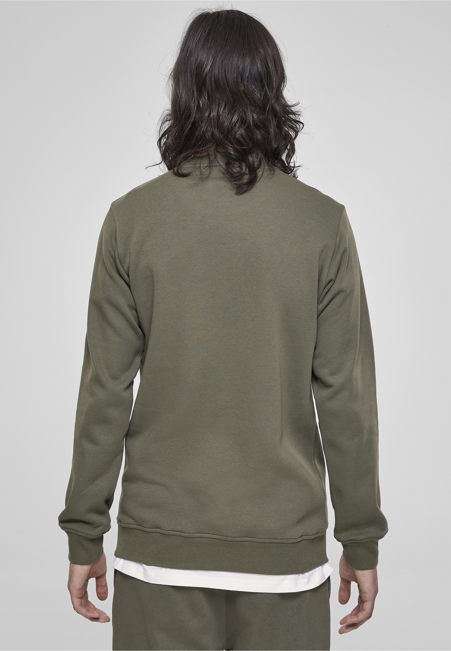 URBAN CLASSICS Sweater »Urban Classics Herren Basic Terry Crew«, 1 Stk.
