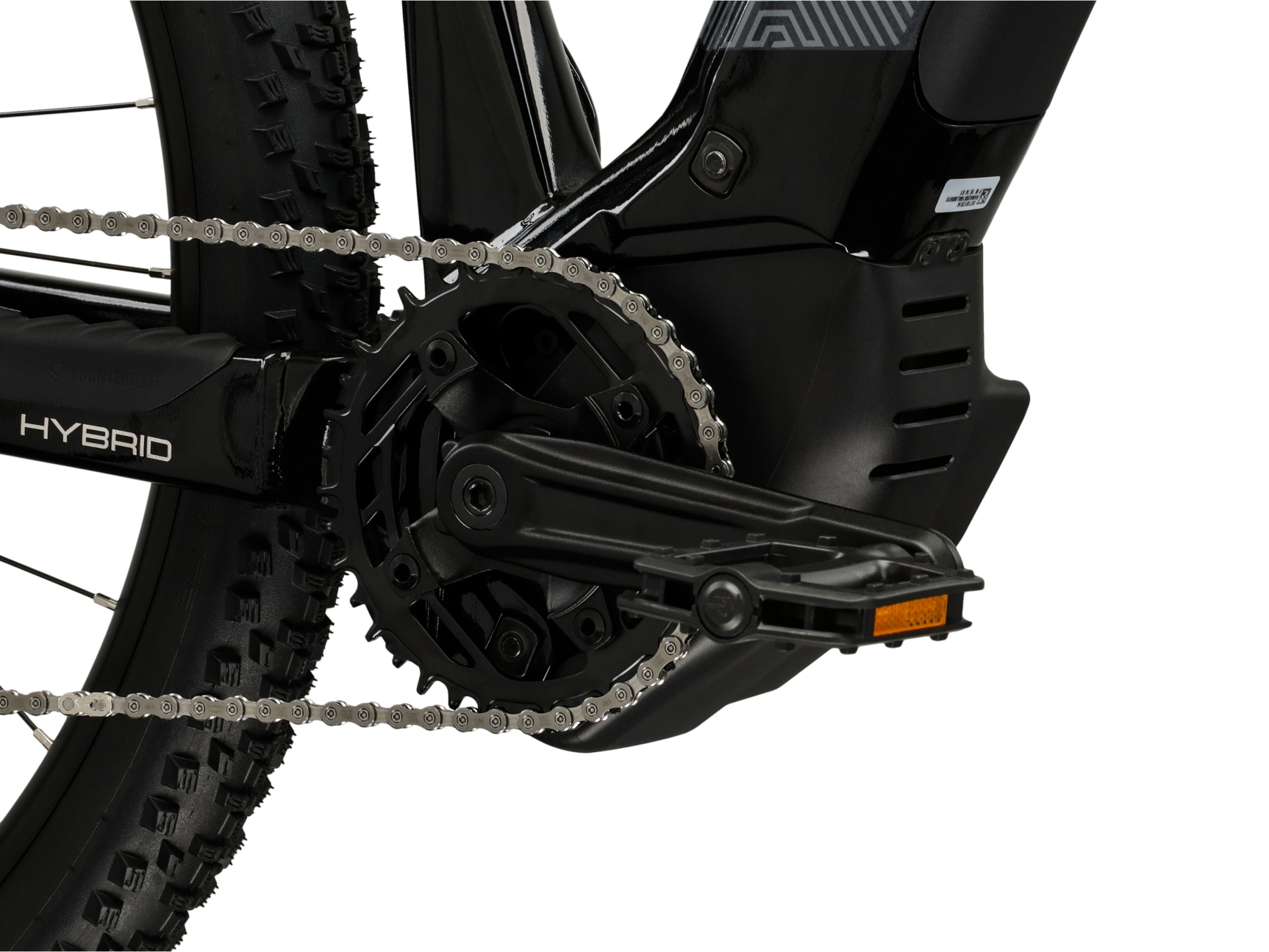 Kross »Influx Hybrid 3.0 21,3Ah / Bosch 800 Wh 29" schwarz 10 Gänge« 10 Gang Shimano CUES U6000 Schaltwerk Kettenschaltung Mittelmotor 250 W