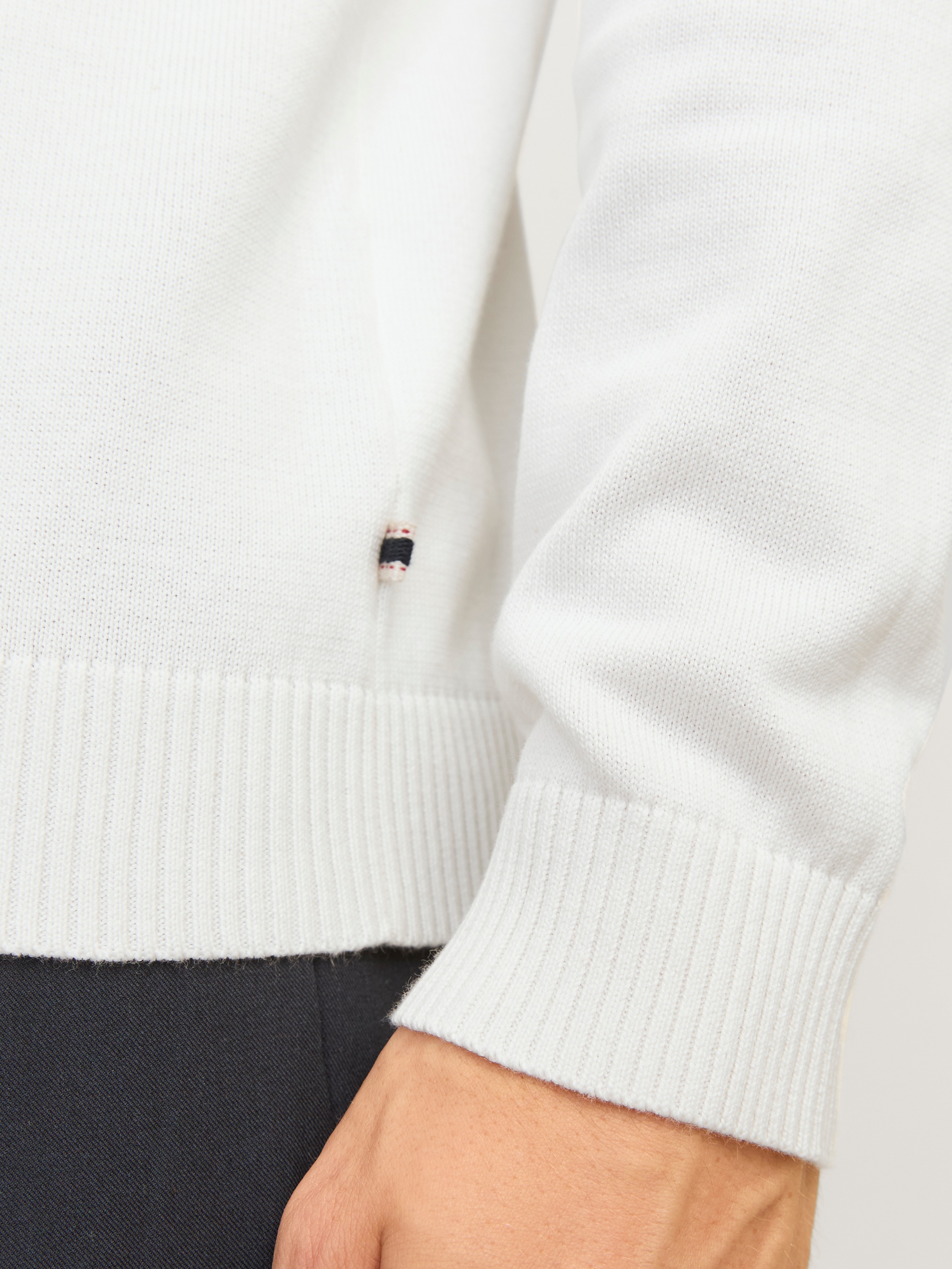 Jack & Jones Rundhalspullover »JJEBASIC KNIT CREW NECK NOOS«, mit Rundhalsausschnitt